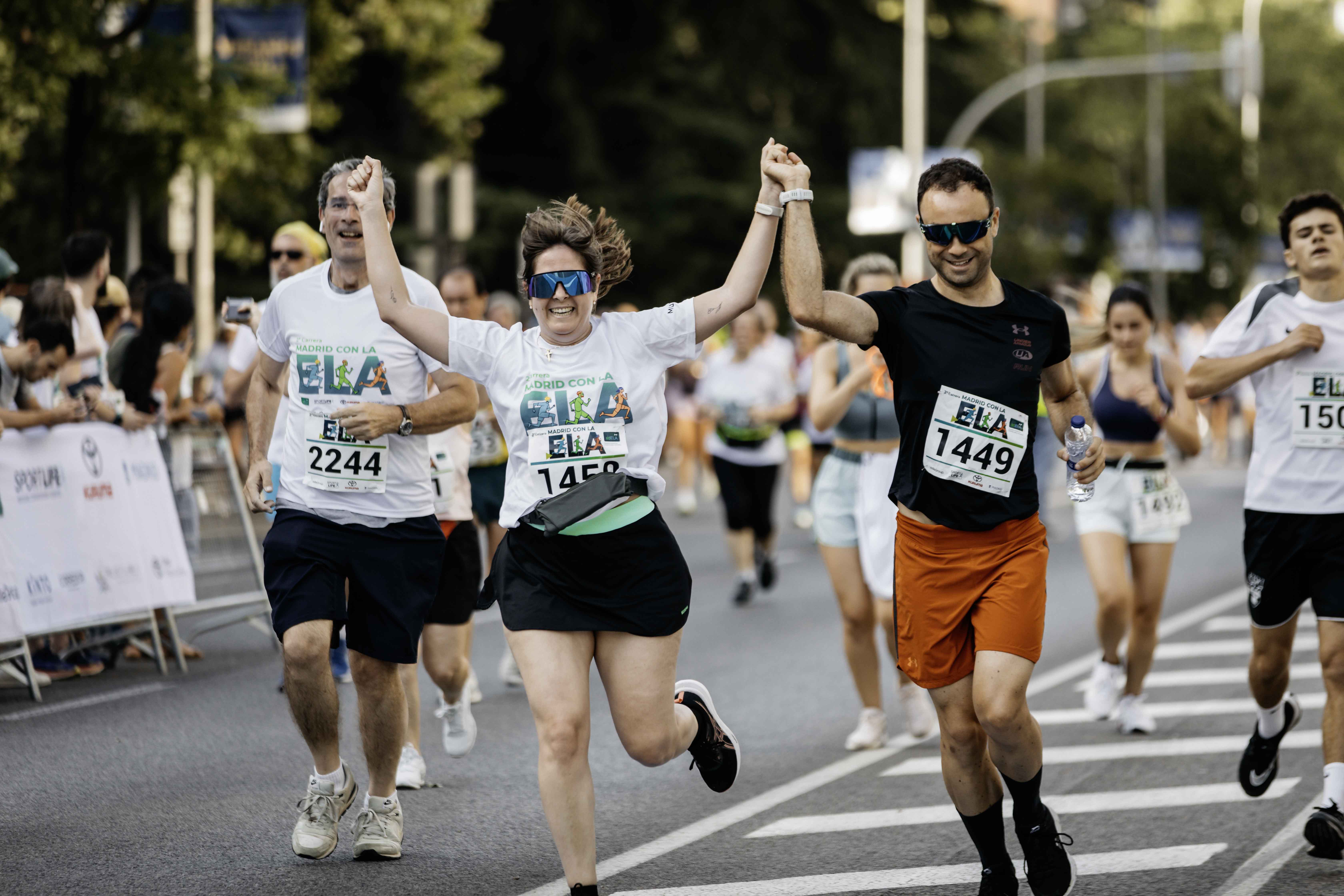 Las mejores fotos de la meta de la Carrera Madrid con la ELA 151