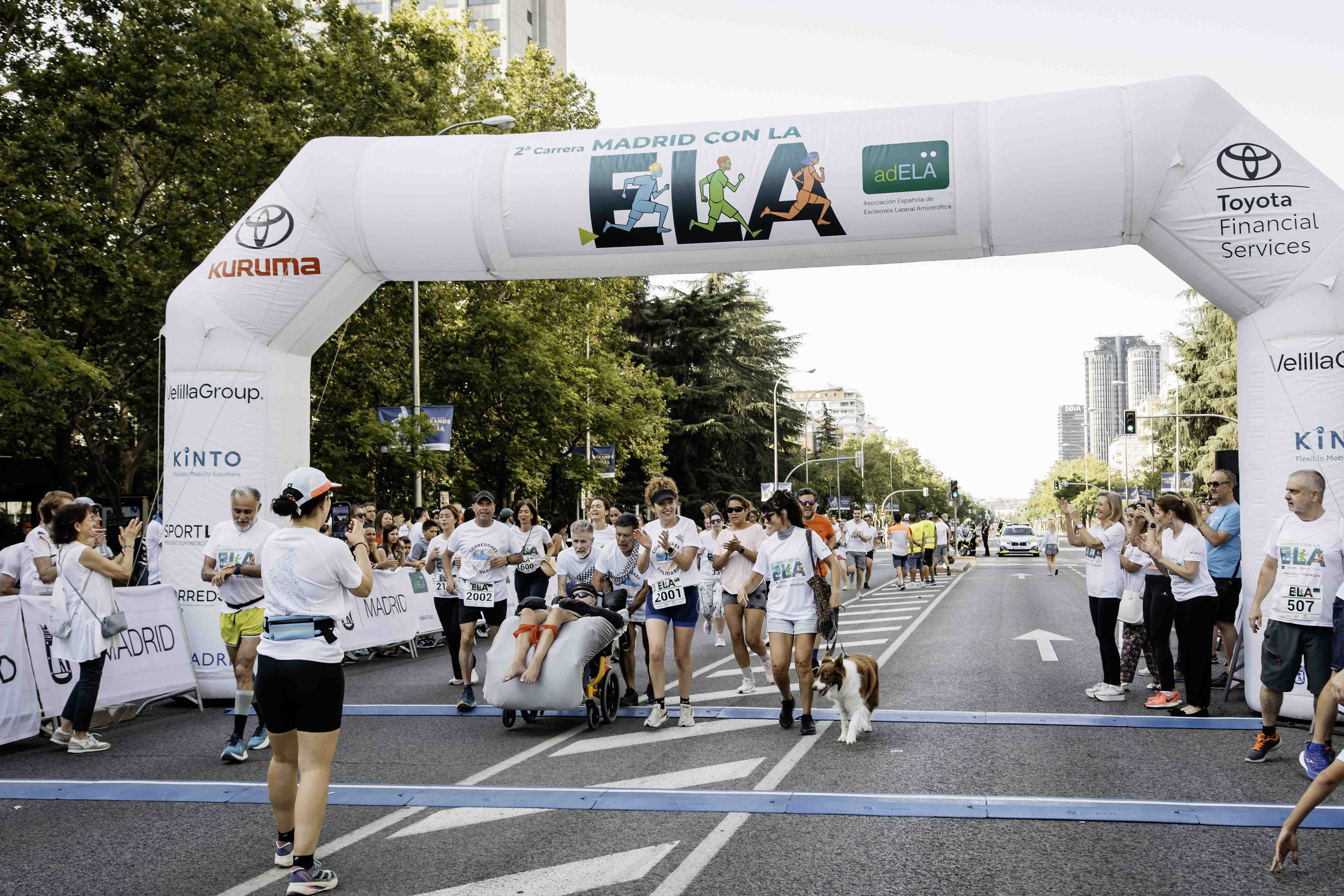 Las mejores fotos de la meta de la Carrera Madrid con la ELA 155