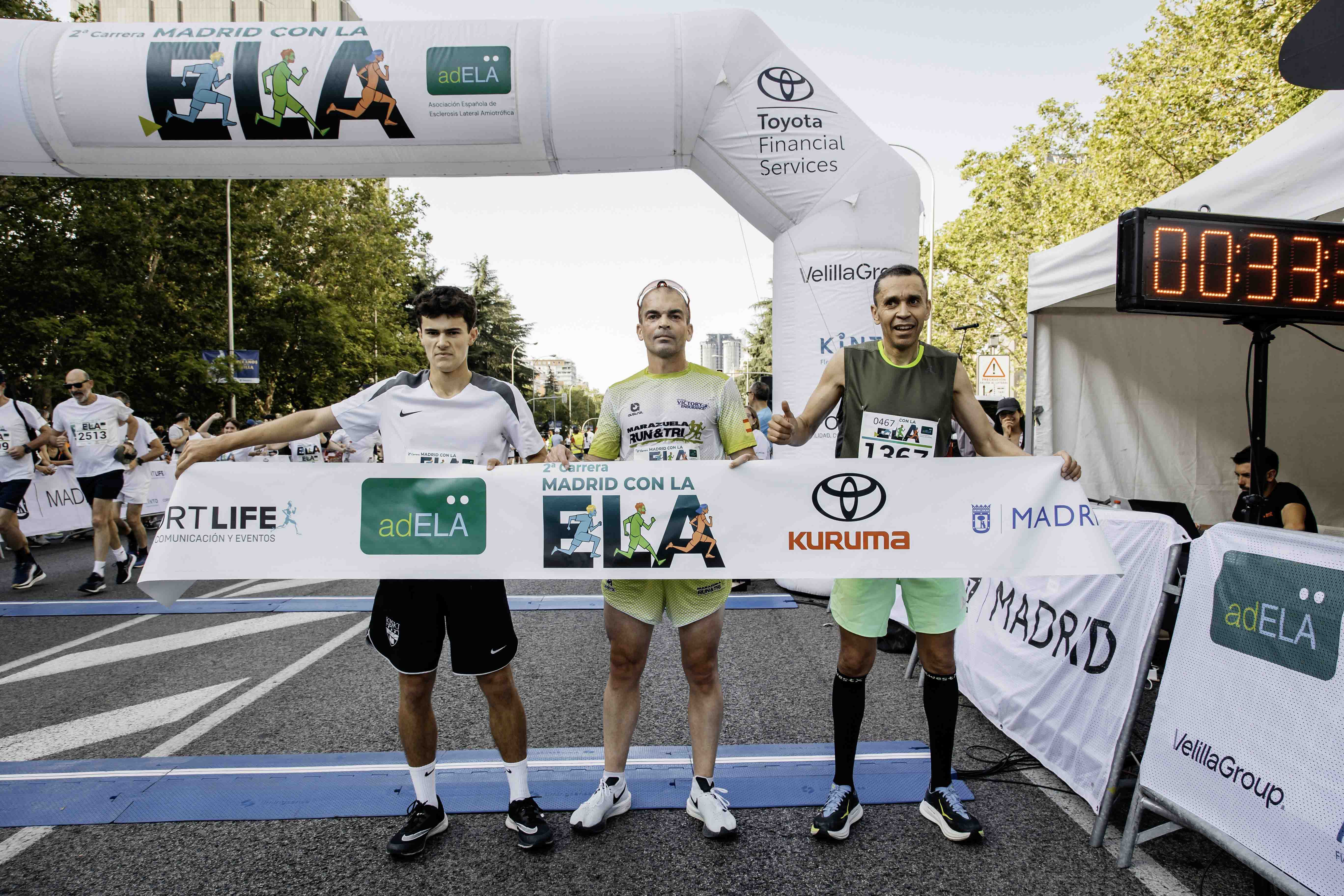 Las mejores fotos de la meta de la Carrera Madrid con la ELA 158