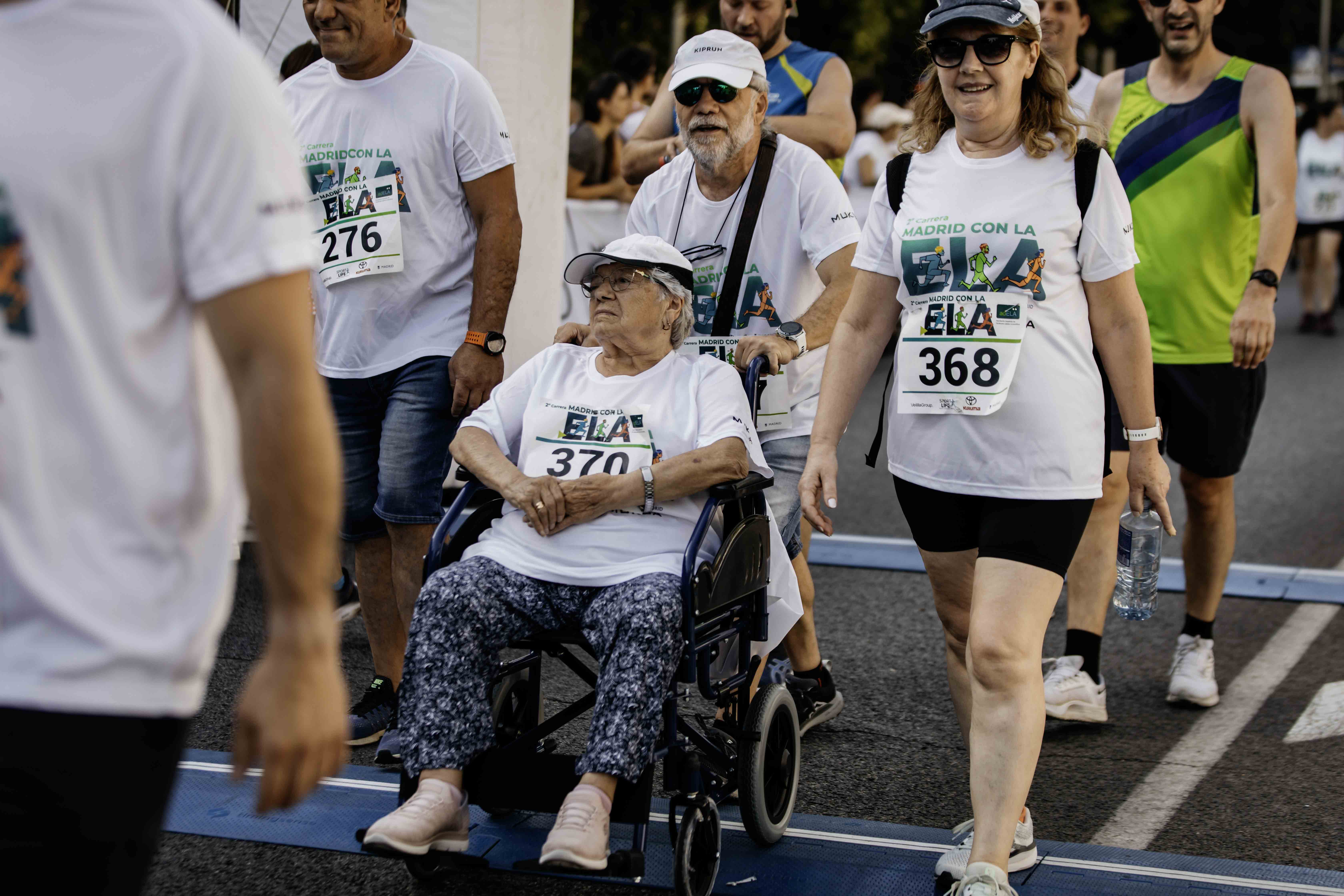 Las mejores fotos de la meta de la Carrera Madrid con la ELA 293