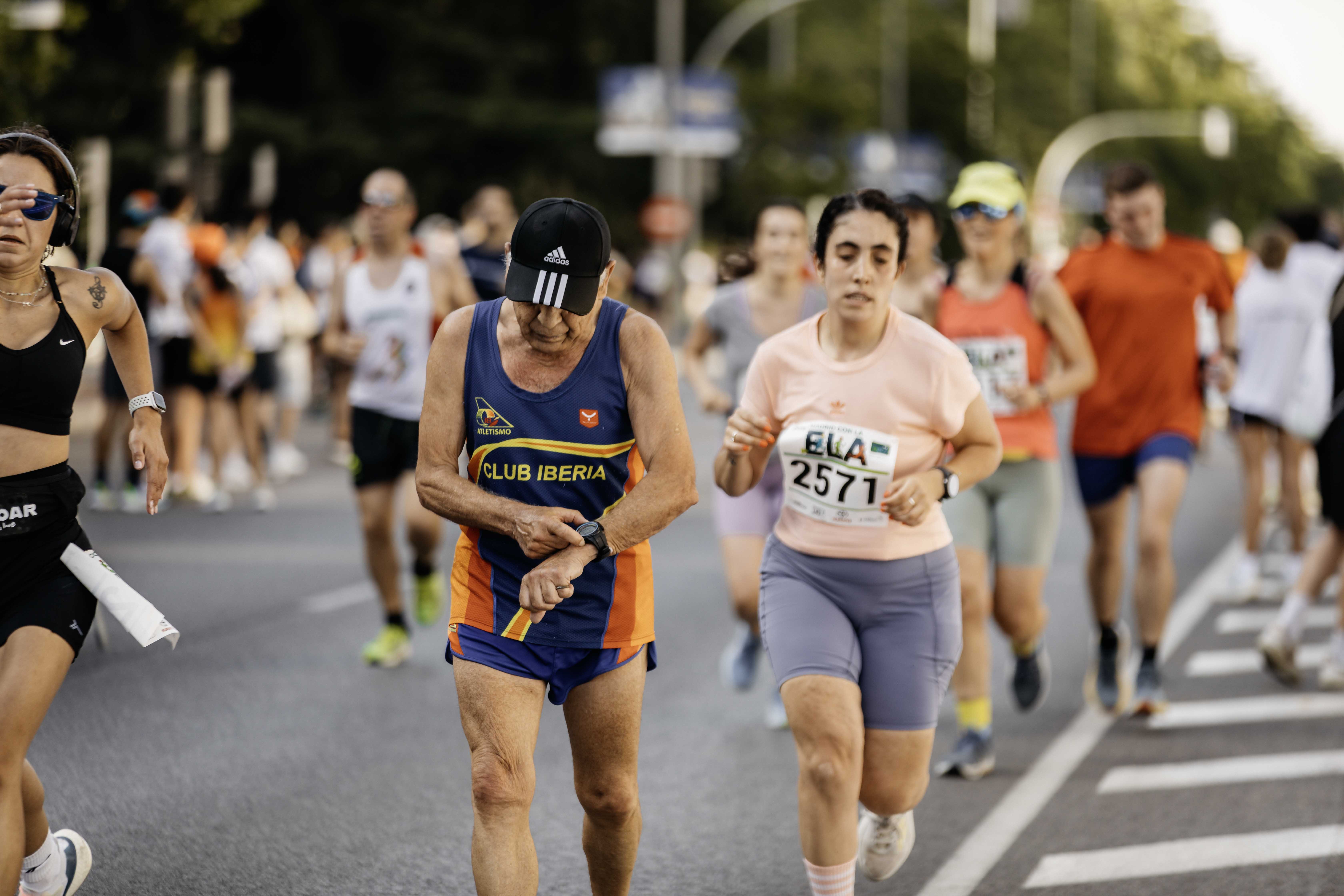 Las mejores fotos de la meta de la Carrera Madrid con la ELA 299