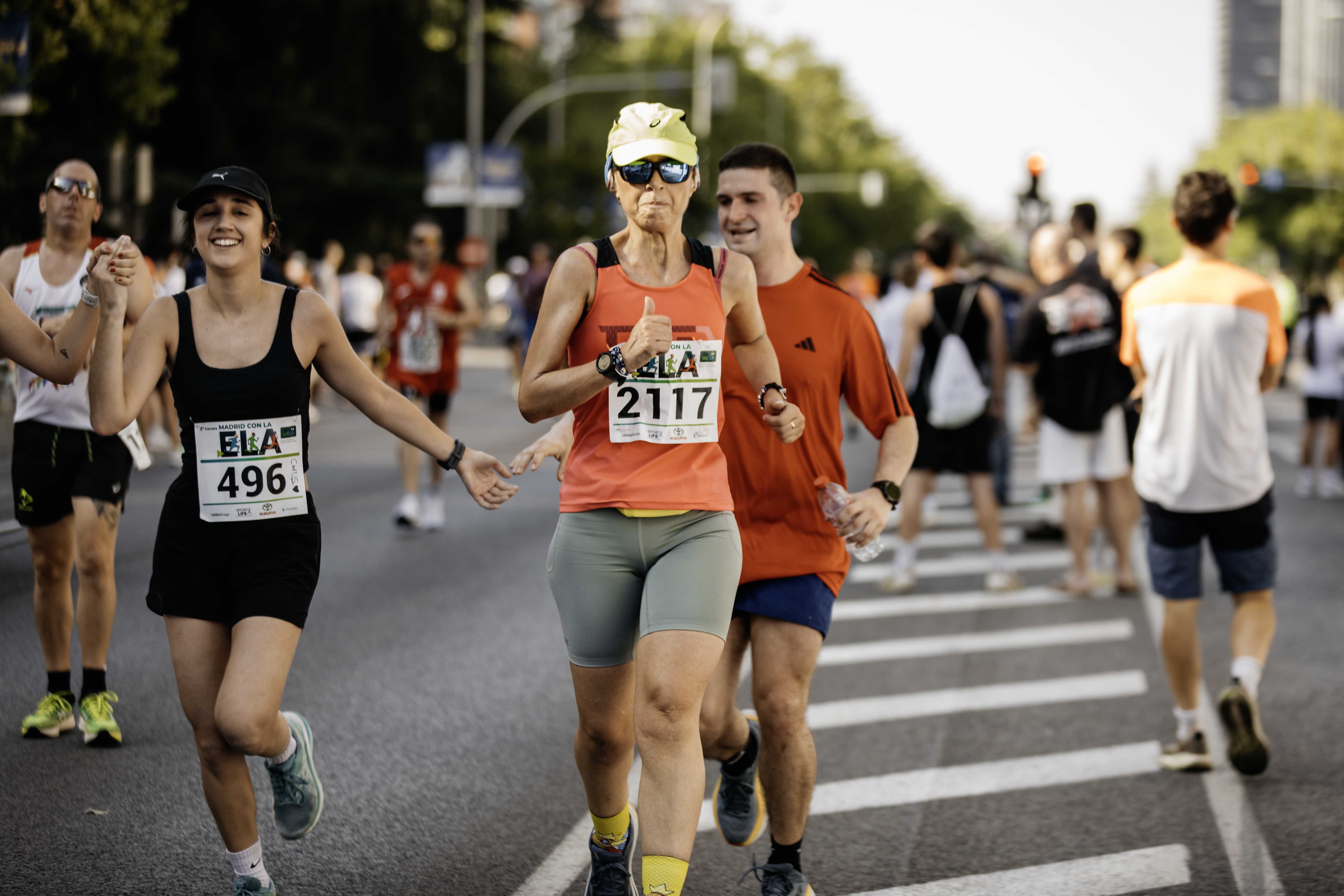Las mejores fotos de la meta de la Carrera Madrid con la ELA 300