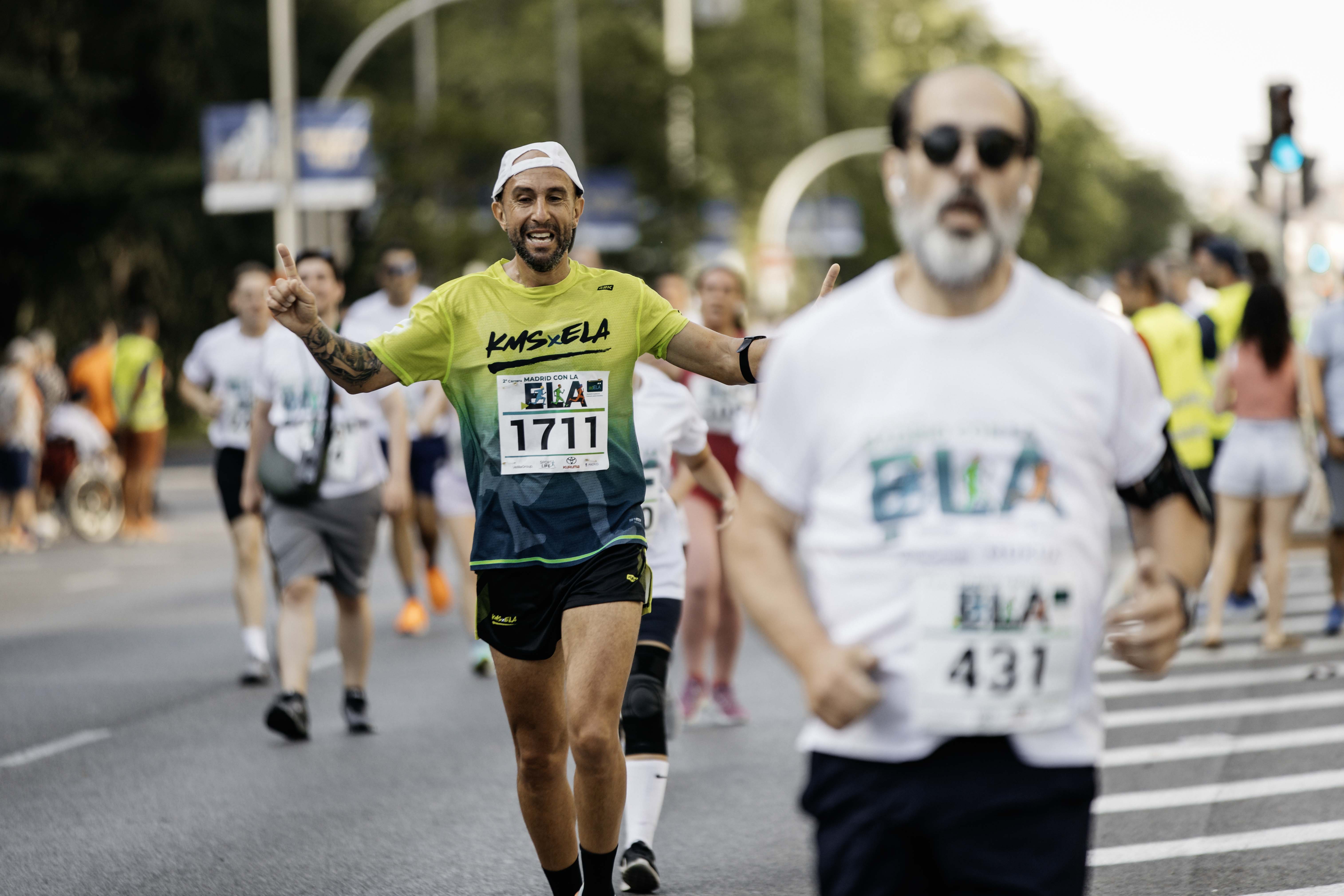 Las mejores fotos de la meta de la Carrera Madrid con la ELA 181