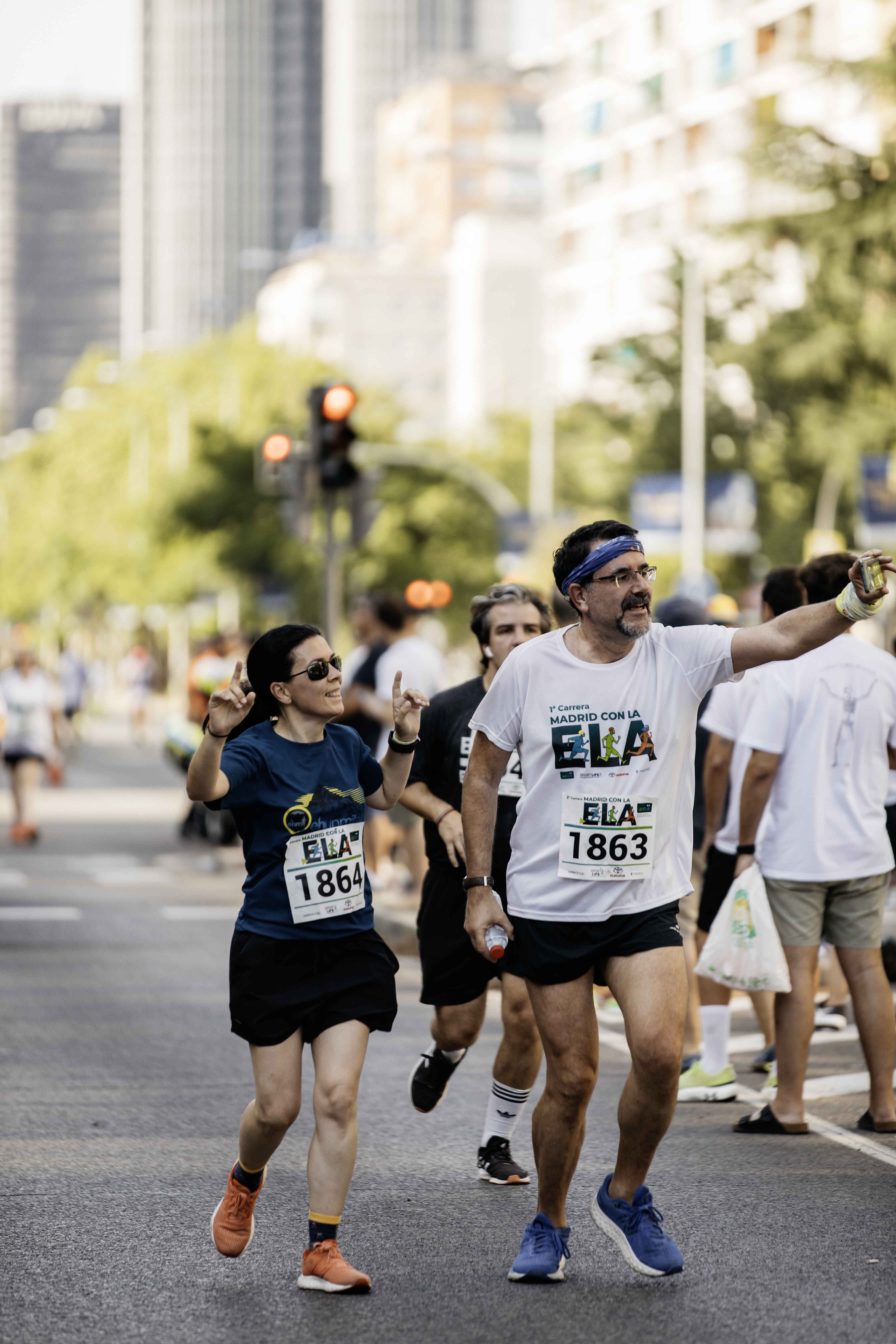 Las mejores fotos de la meta de la Carrera Madrid con la ELA 316