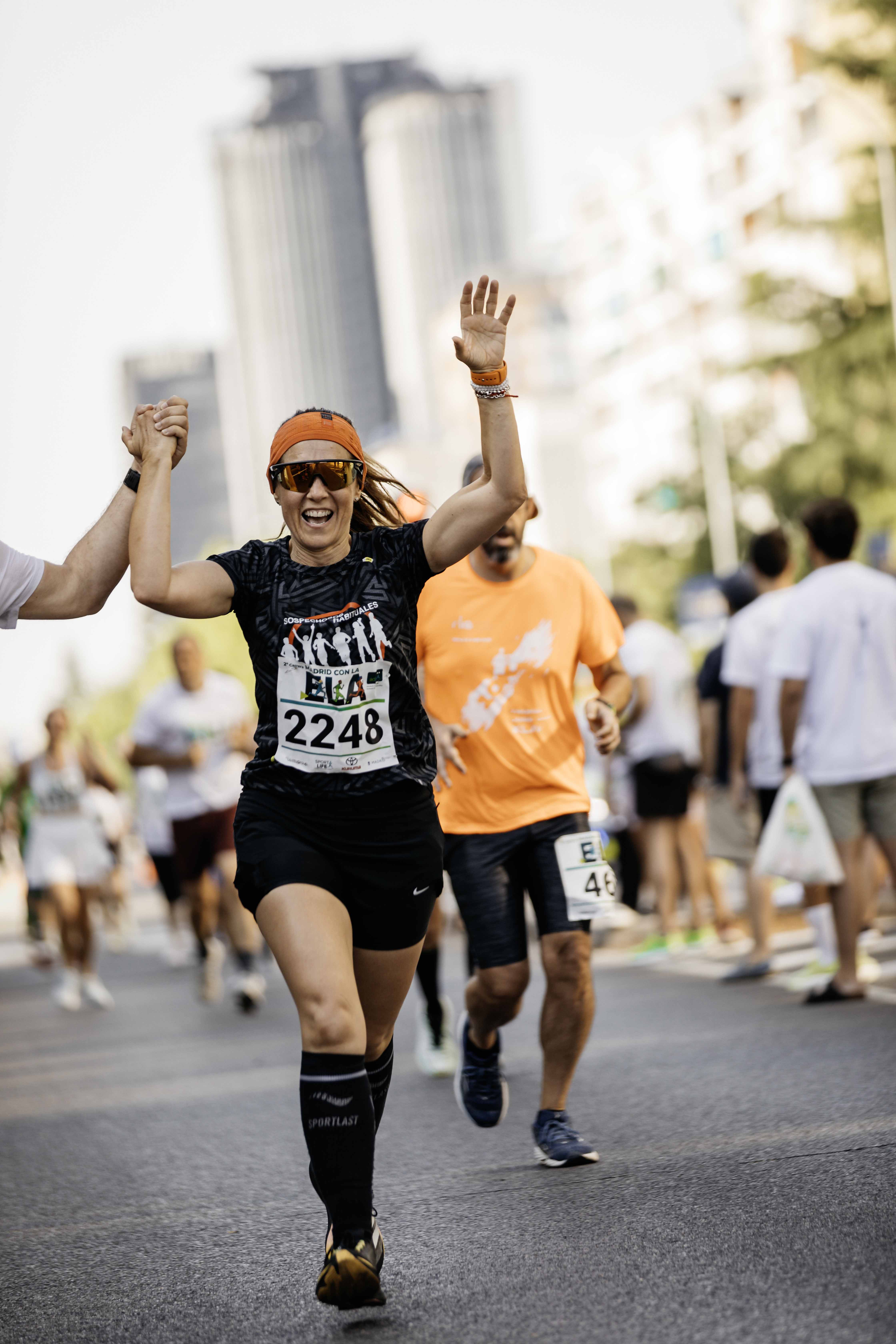 Las mejores fotos de la meta de la Carrera Madrid con la ELA 320