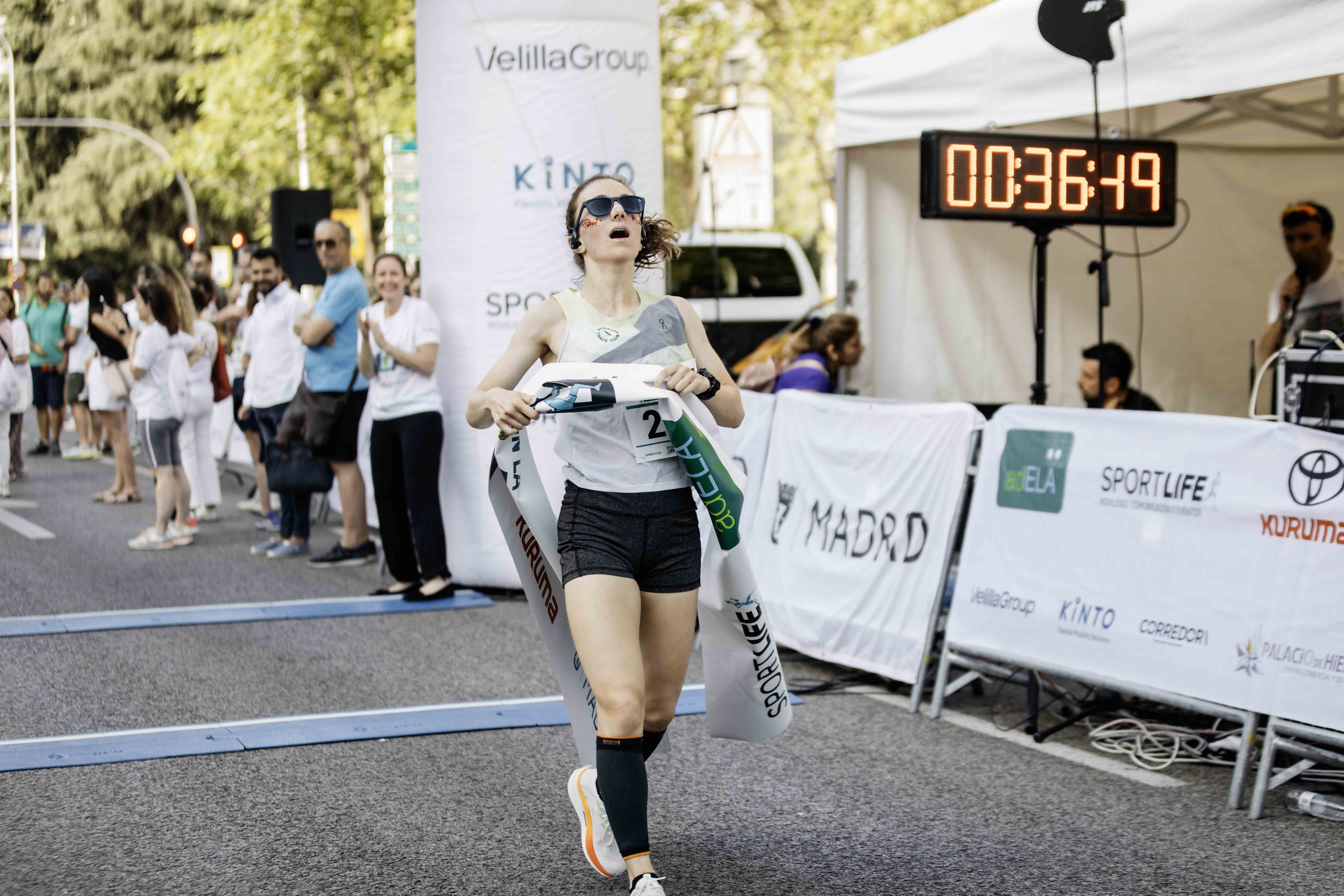Las mejores fotos de la meta de la Carrera Madrid con la ELA 189