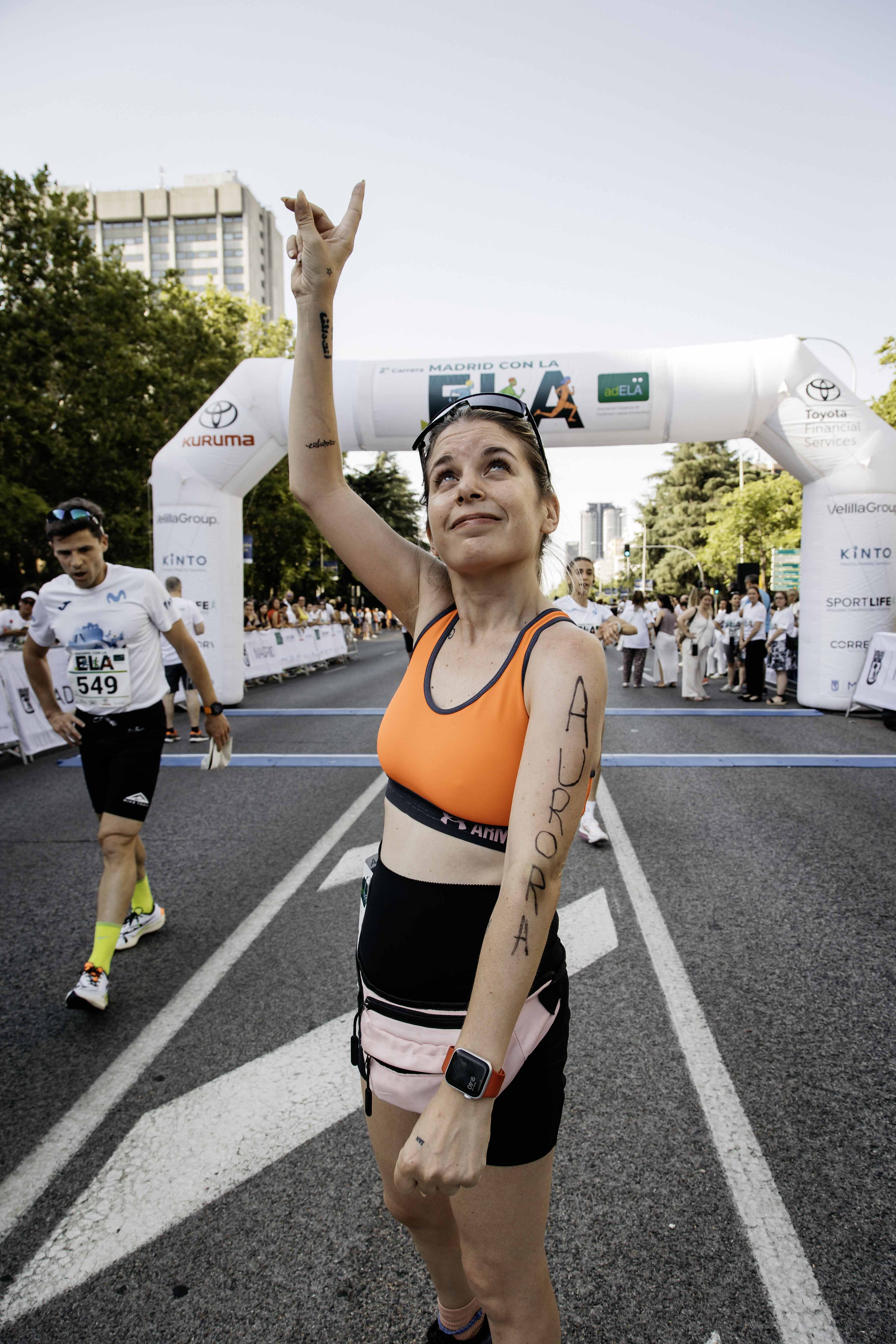 Las mejores fotos de la meta de la Carrera Madrid con la ELA 198