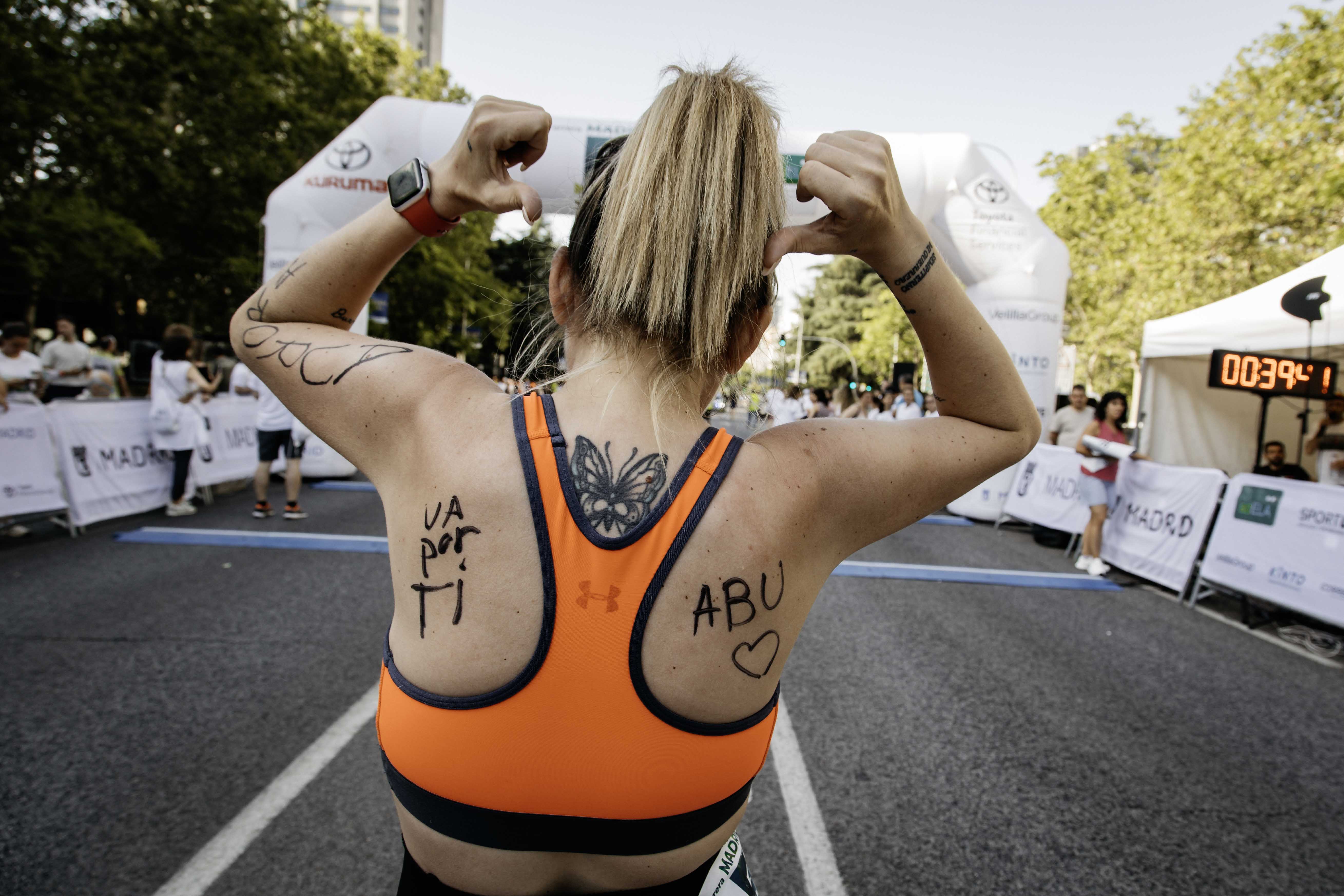 Las mejores fotos de la meta de la Carrera Madrid con la ELA 199