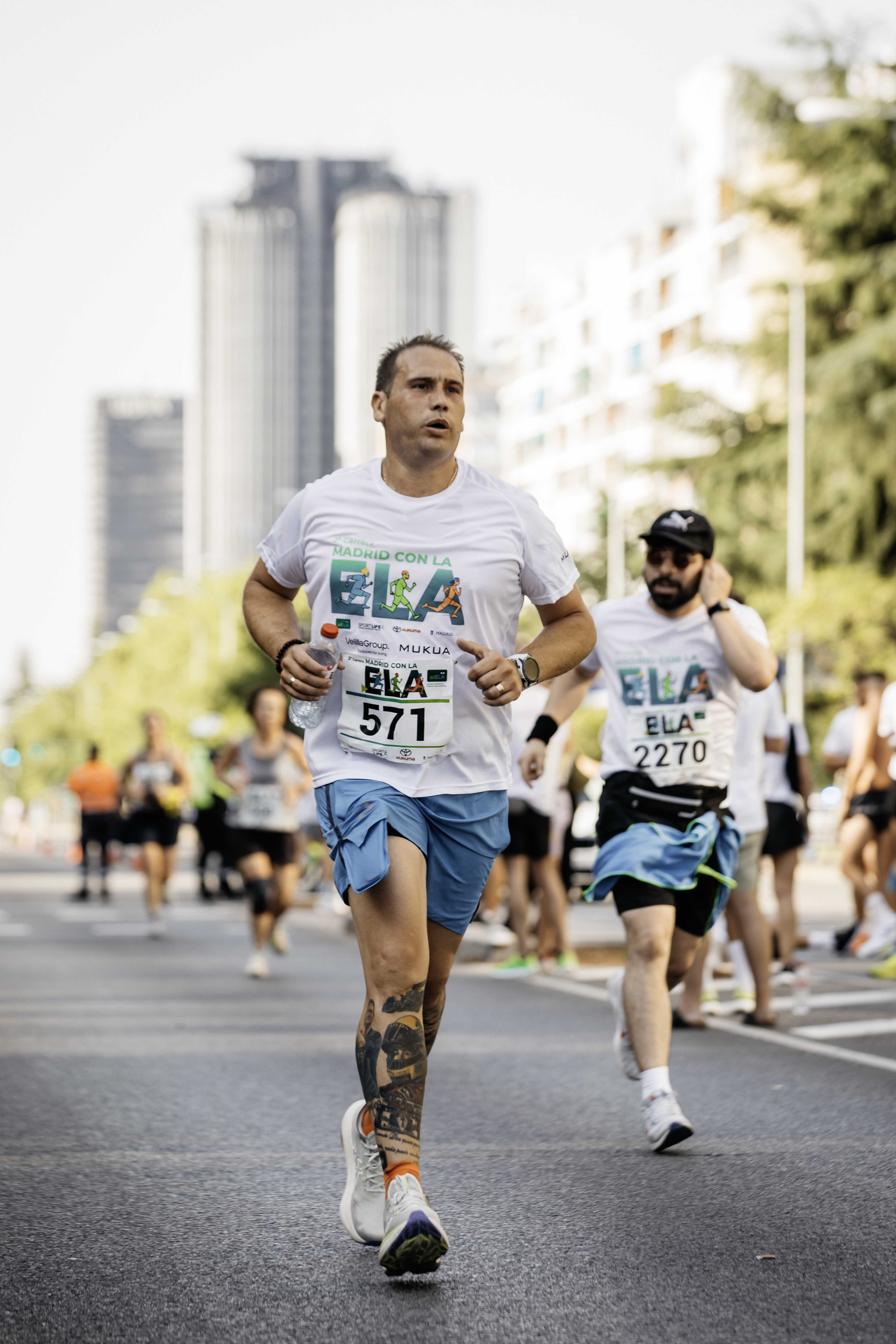 Las mejores fotos de la meta de la Carrera Madrid con la ELA 338