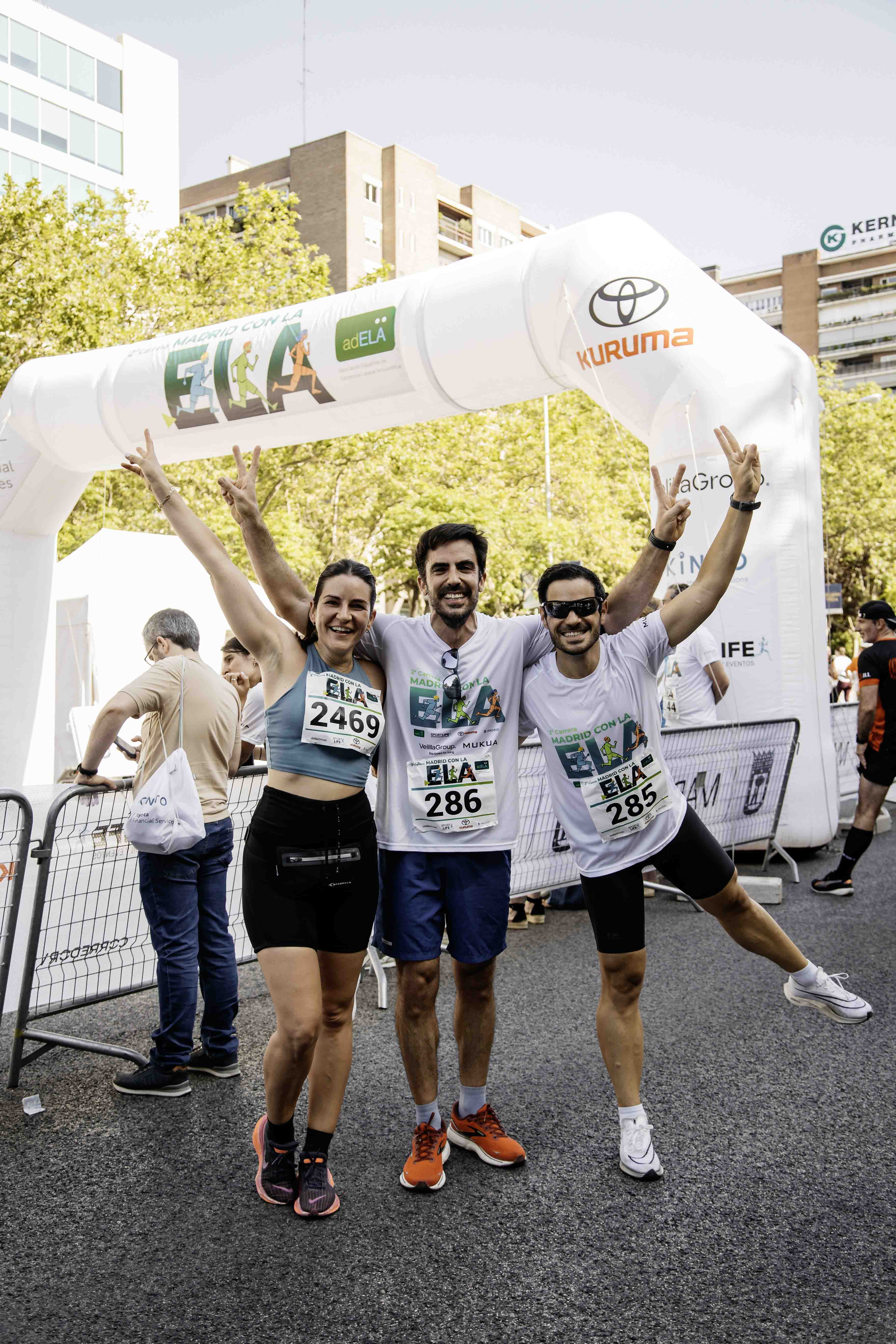 Las mejores fotos de la meta de la Carrera Madrid con la ELA 363