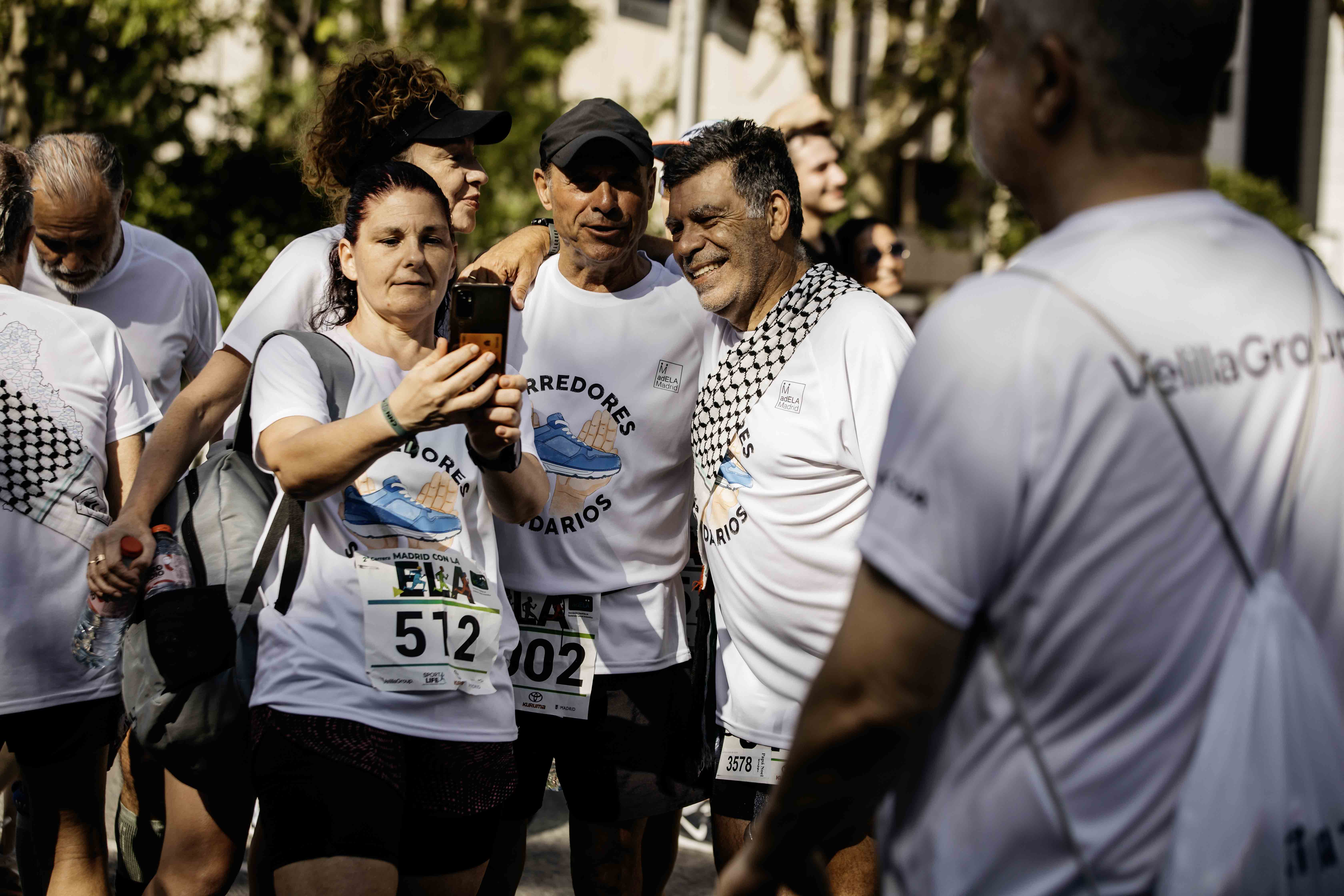 Las mejores fotos de la meta de la Carrera Madrid con la ELA 365