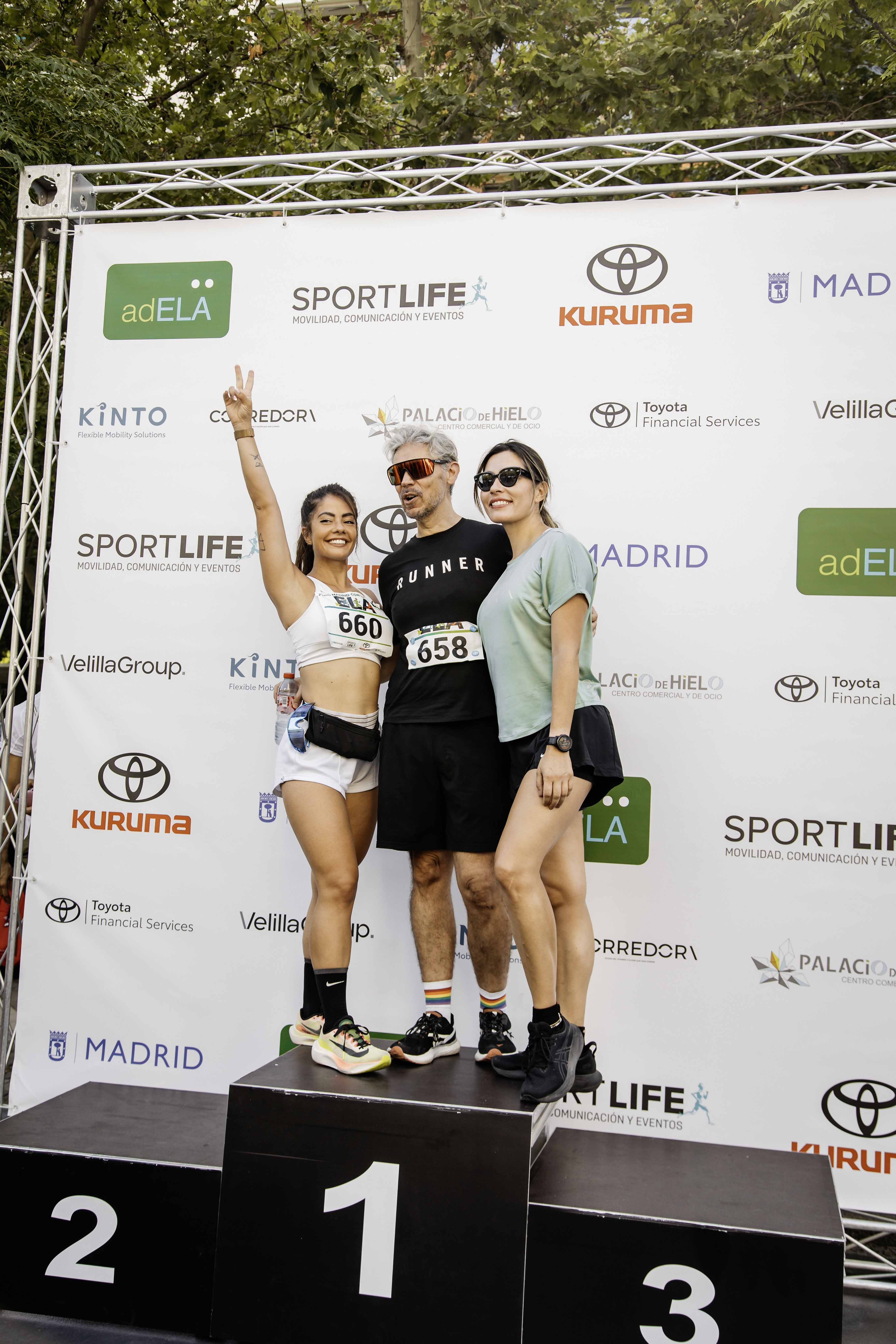 Las mejores fotos de la meta de la Carrera Madrid con la ELA 376