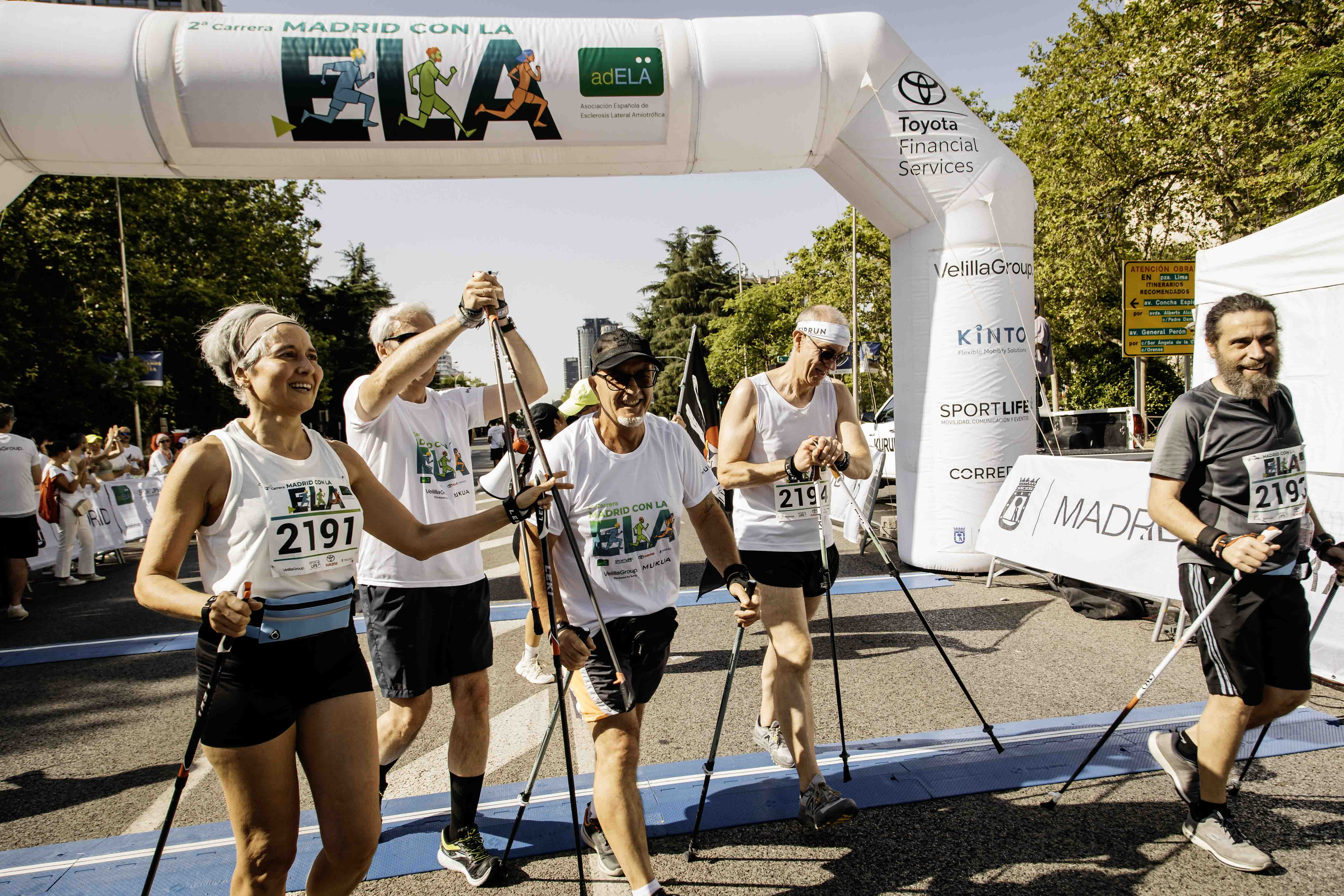 Las mejores fotos de la meta de la Carrera Madrid con la ELA 387
