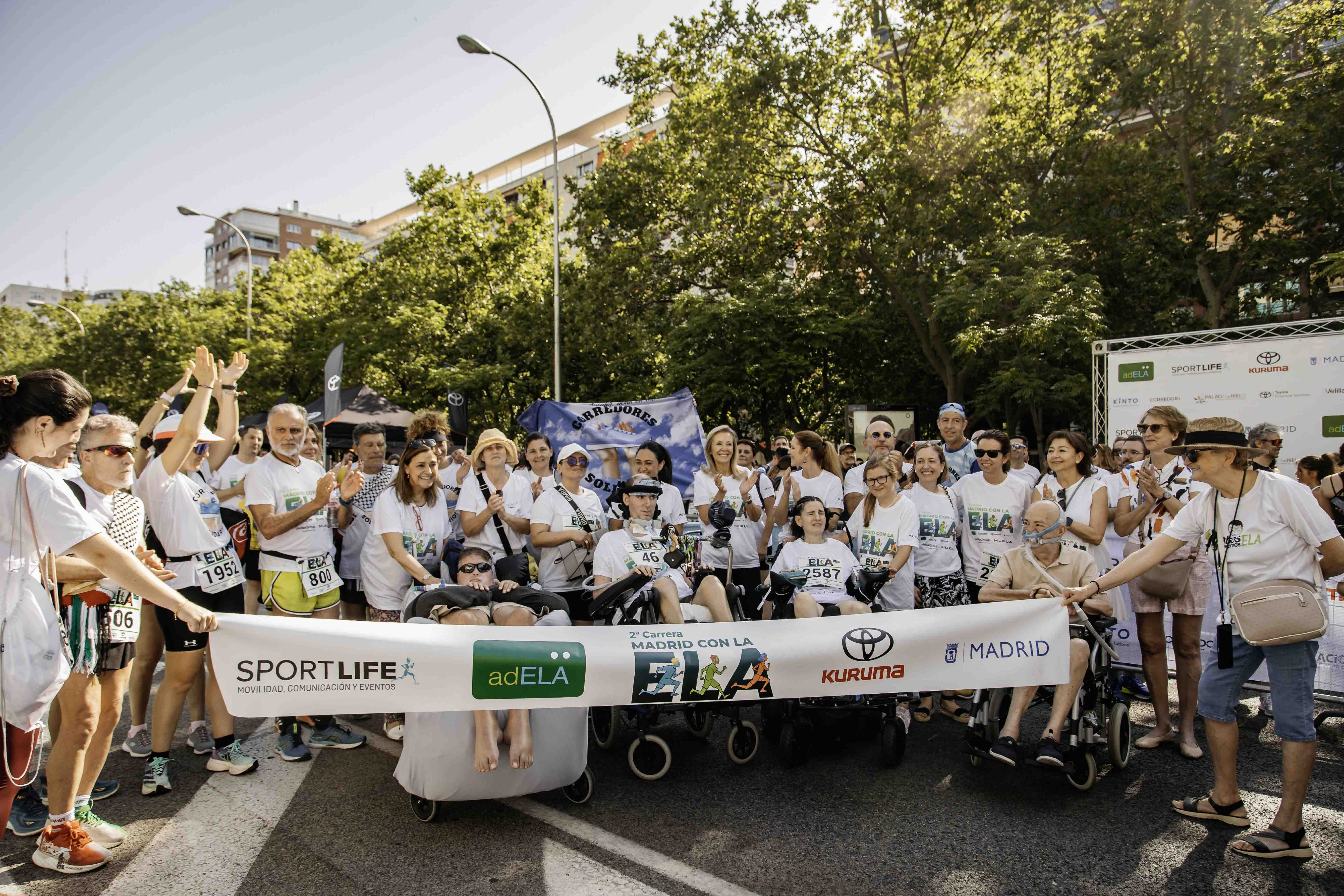 Las mejores fotos de la meta de la Carrera Madrid con la ELA 389
