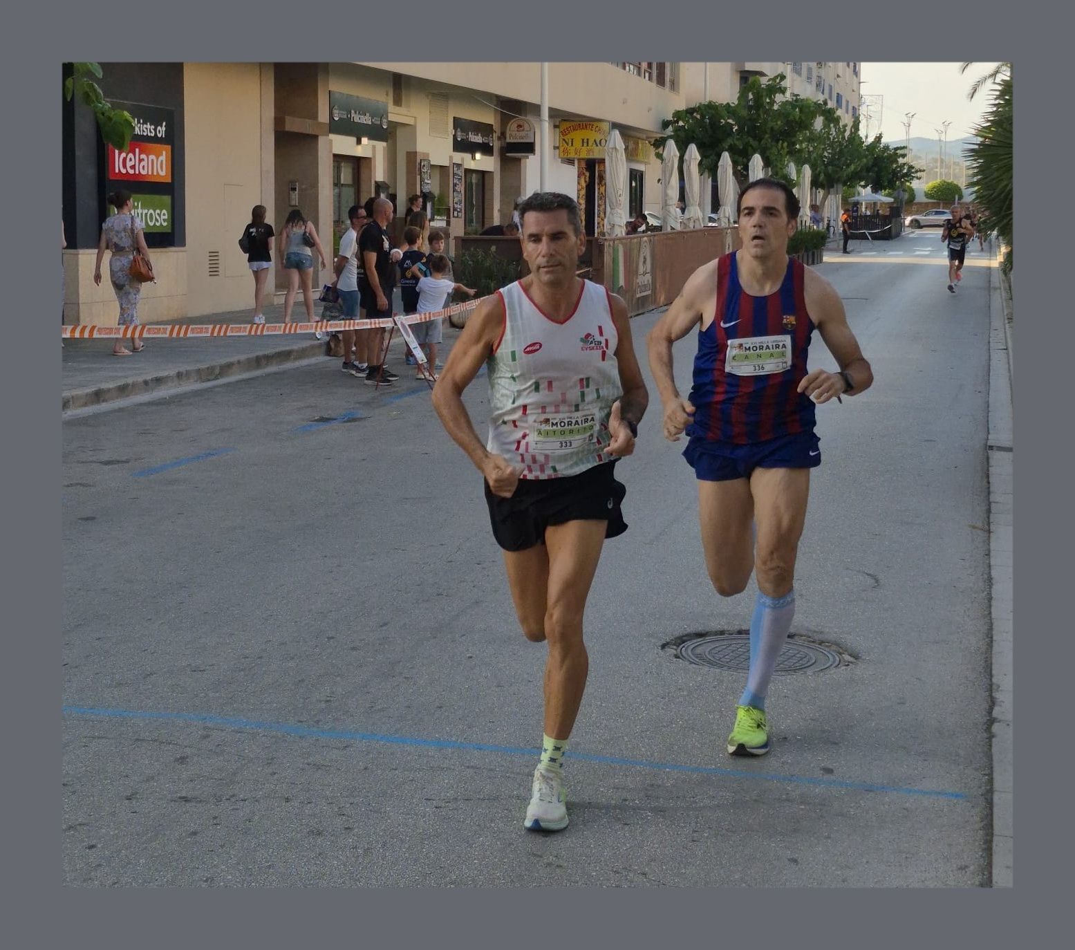 David Canal logró el segundo puesto de su categoría en la Milla Urbana de Moraira