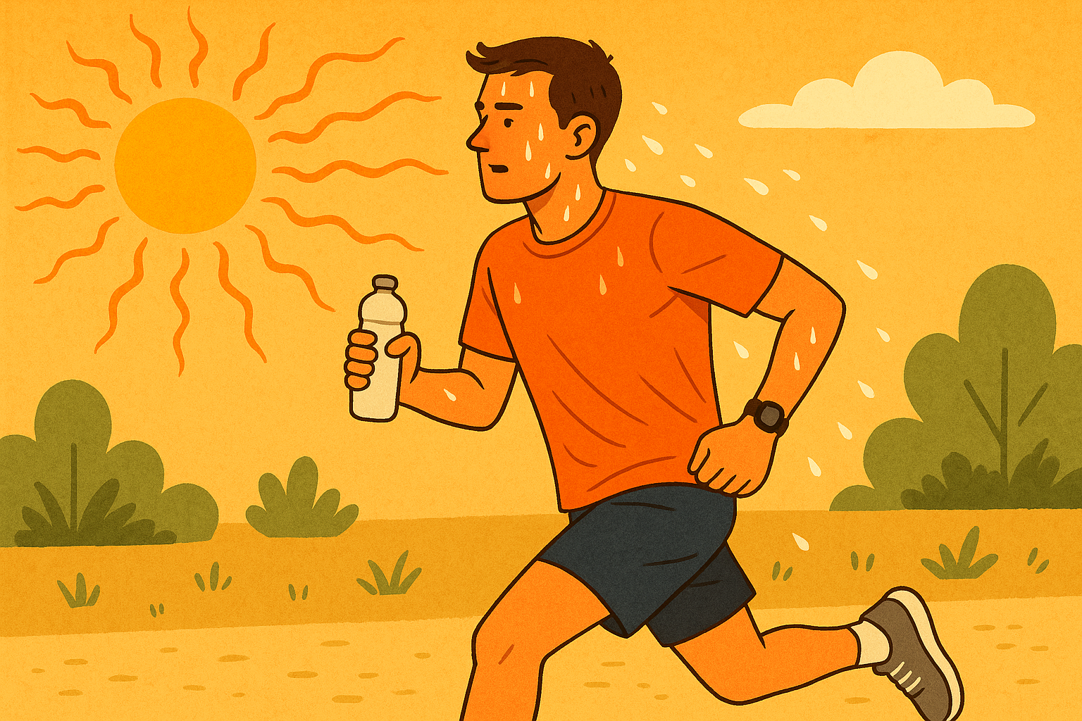 Se puede rendir bien corriendo en verano pero debes hacer caso a la ciencia: es lo que te proponemos en este artículo.