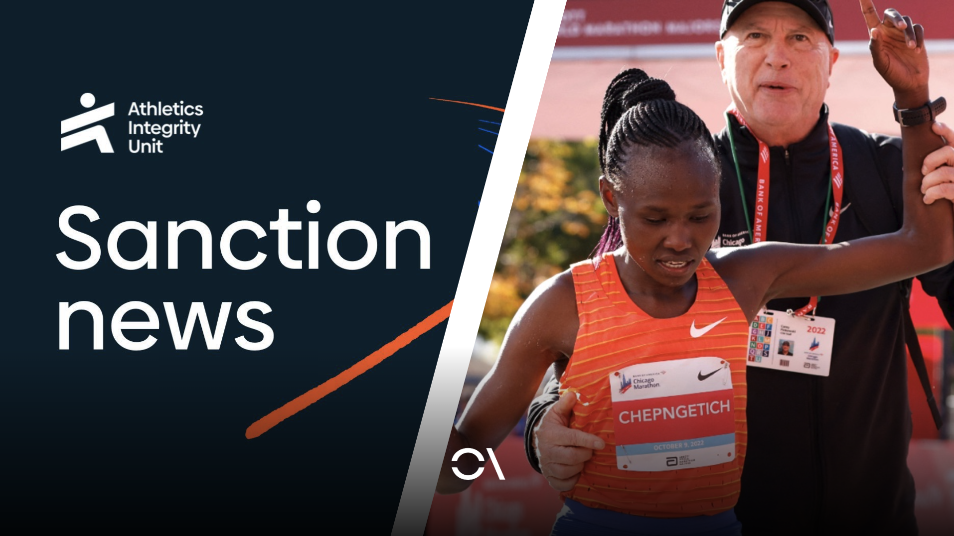Suspendida provisionalmente Ruth Chepngetich, plusmarquista mundial de maratón.