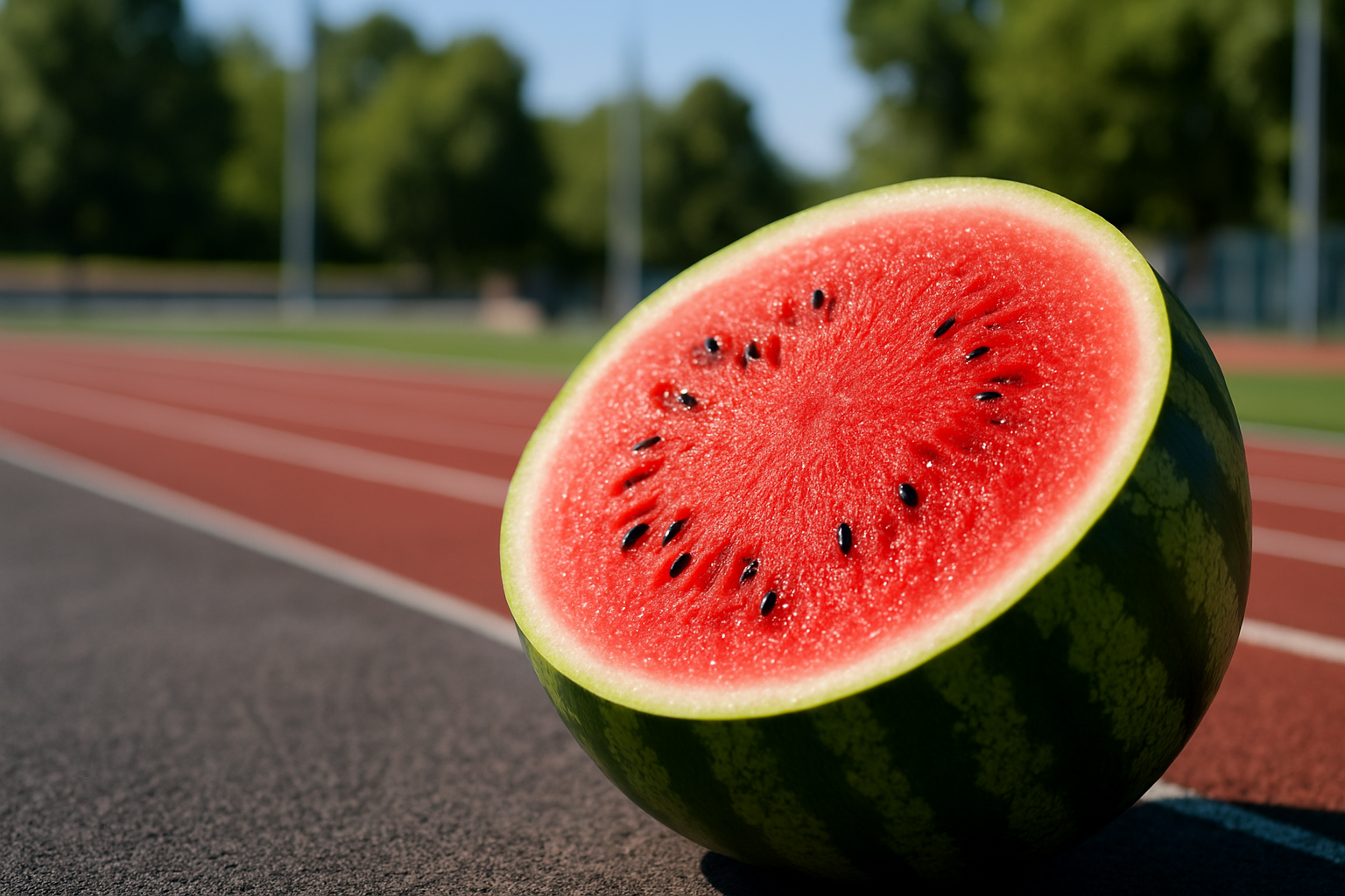 La sandía es una fruta con tremendas propiedades, sobre todo para la gente a la que le gusta correr.