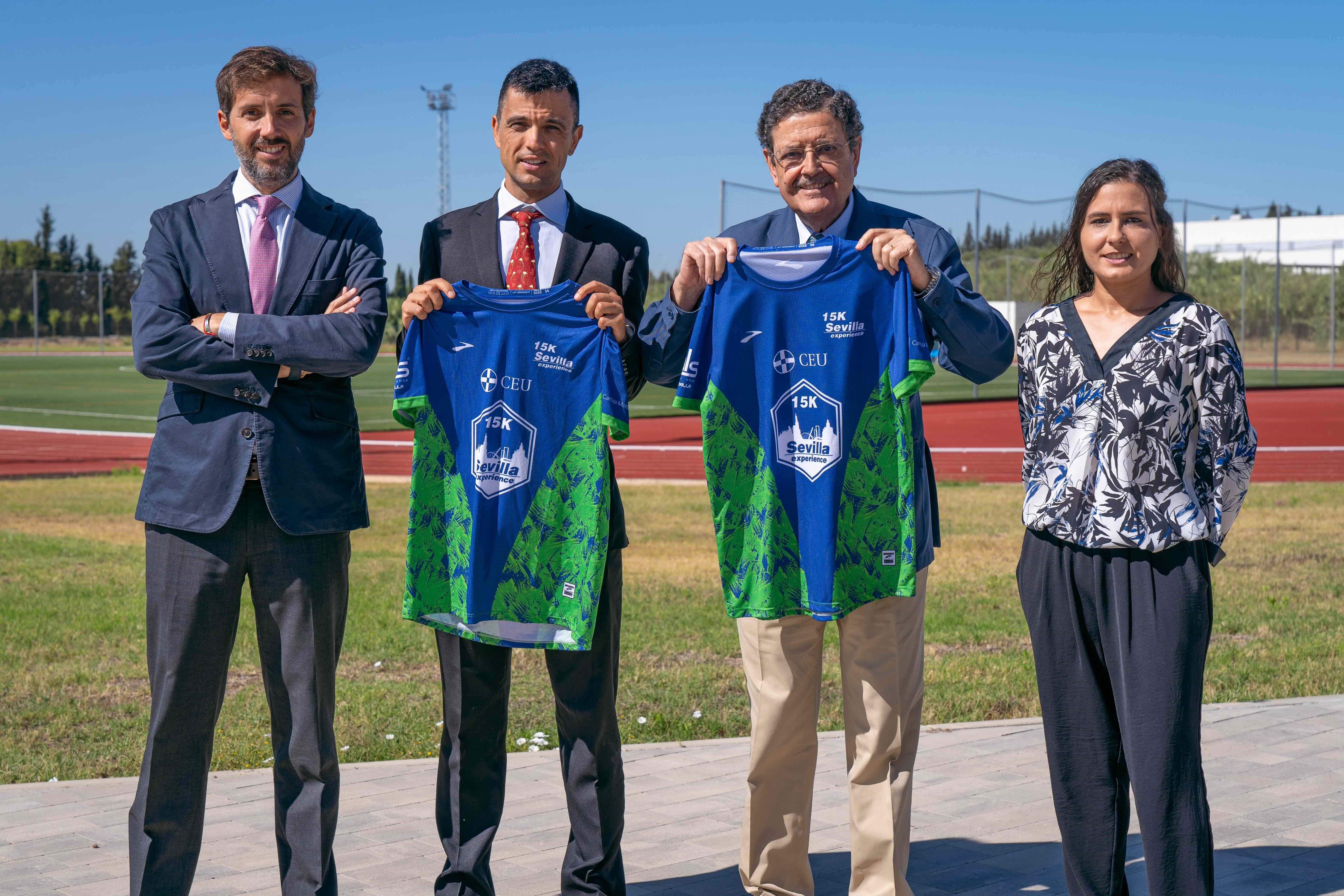 La Universidad CEU Fernando III se convierte en el principal patrocinador del Sevilla 15k Experience  