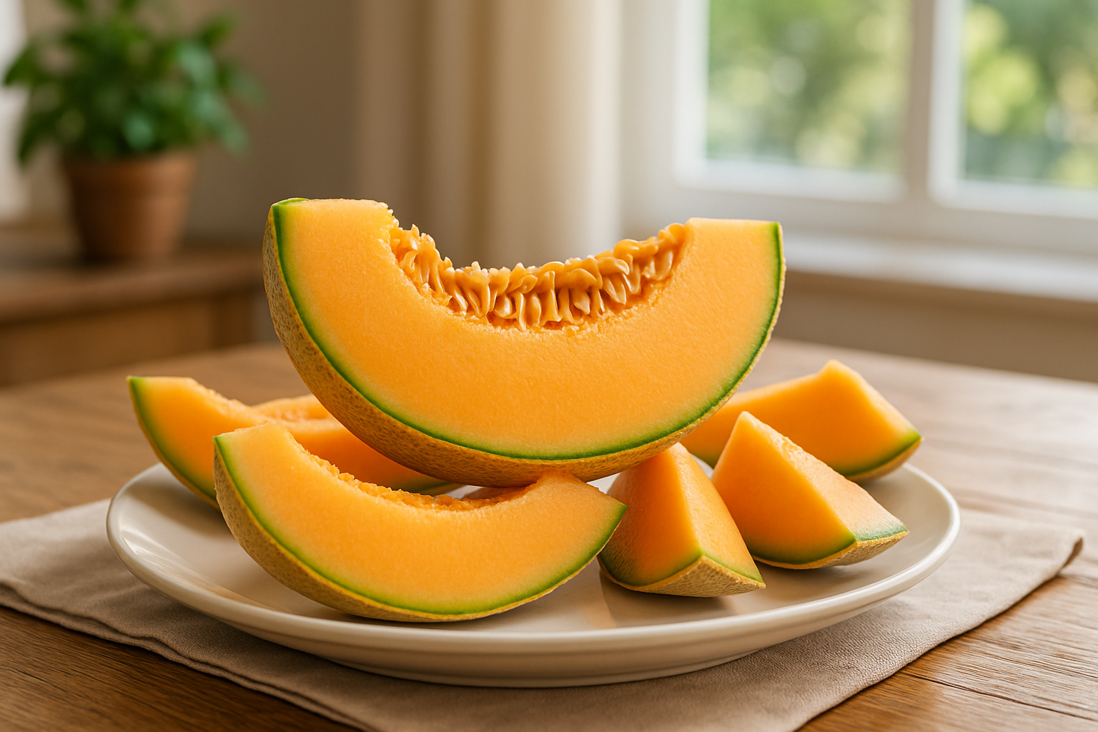 El melón es hidratación, potasio, dulzura natural y variedad para tu alimentación como corredor o corredora.