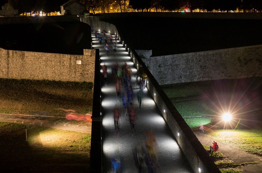 Imagen de la Carrera de las Murallas de Pamplona