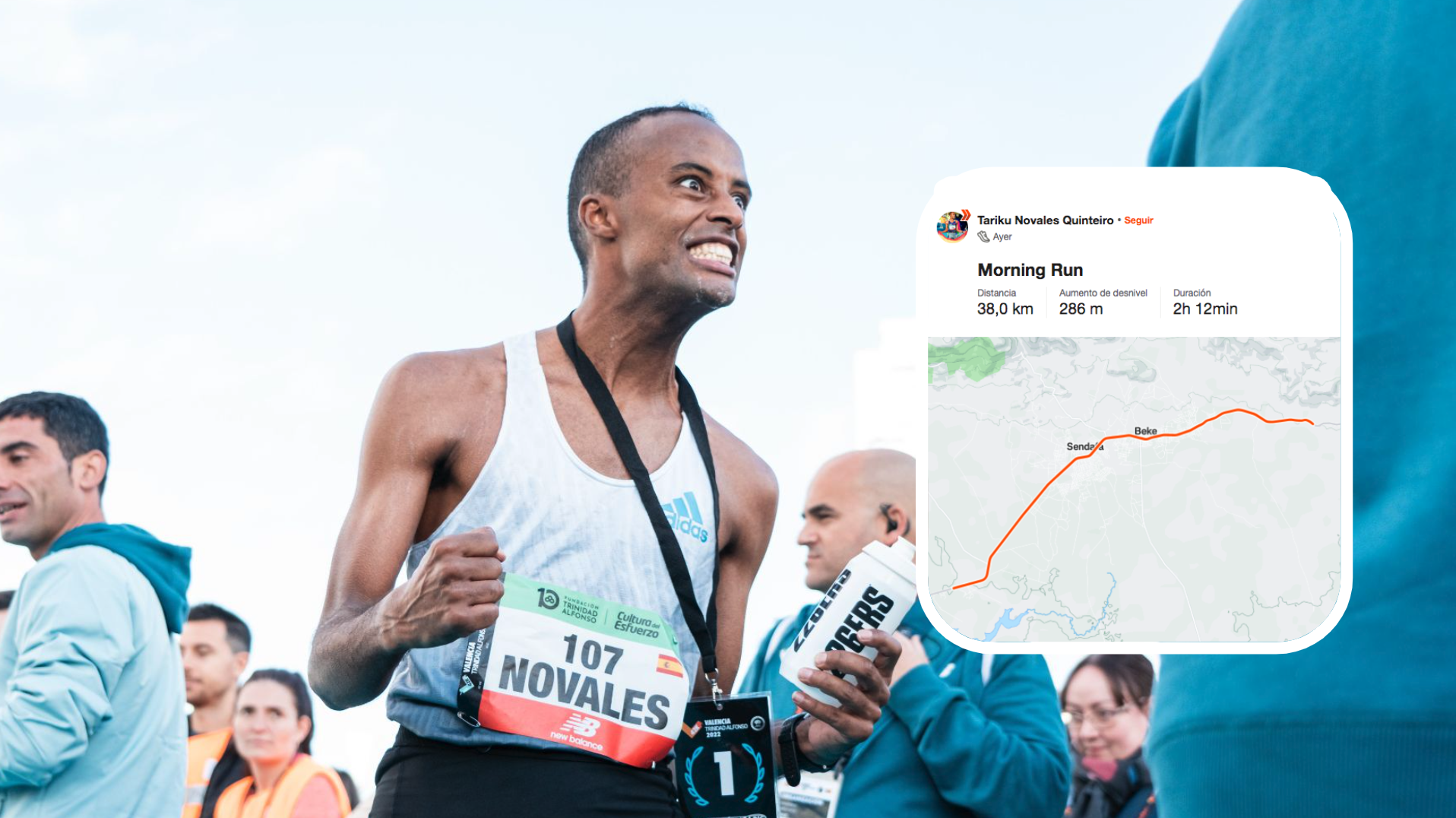 Tariku Novales afronta su debut en un major este septiembre en Berlín. SPORTMEDIA.