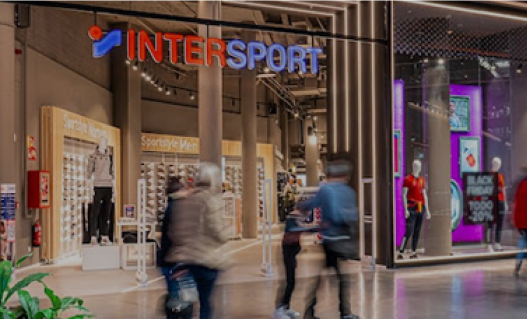 Imagen de una de las tiendas de Intersport