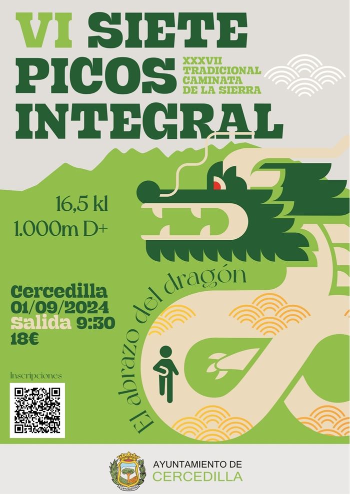 Cartel oficial de la Siete Picos Integral