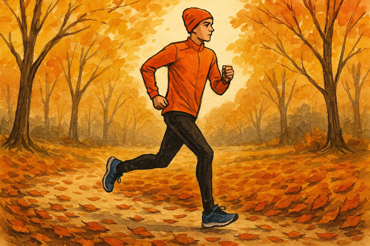 Correr en otoño es un ejercicio de adaptación: al suelo húmedo, a los cambios de luz y a un clima que oscila entre el frescor amable y el frío traicionero.