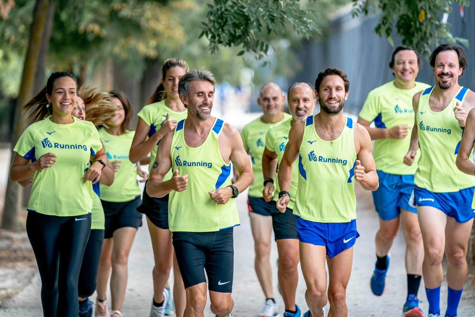 La gente se lo pasa bien y encima progresa un montón bajo la tutela de VG Running.