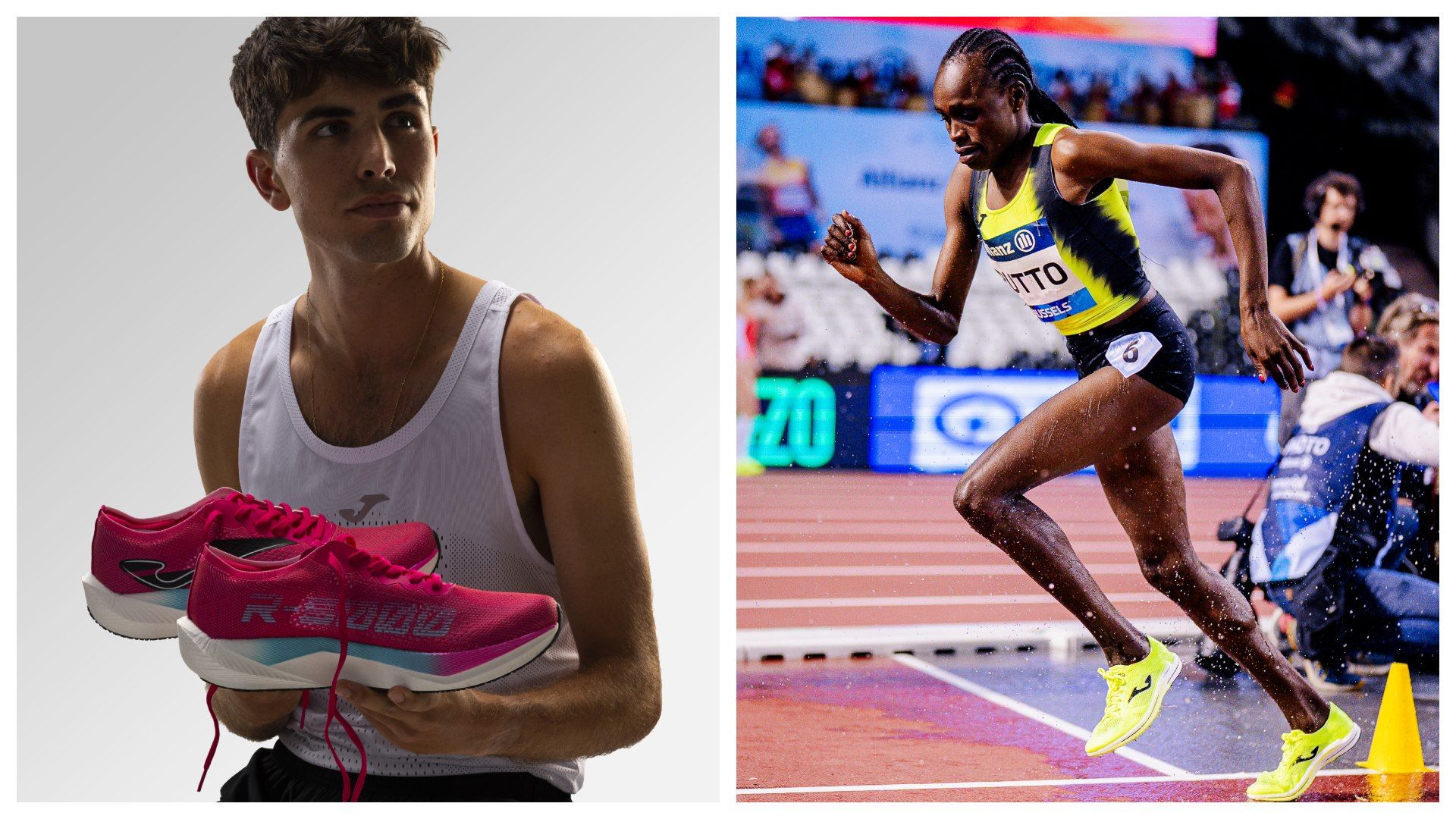 Las zapatillas Joma que van a ir al Mundial de atletismo de Tokio