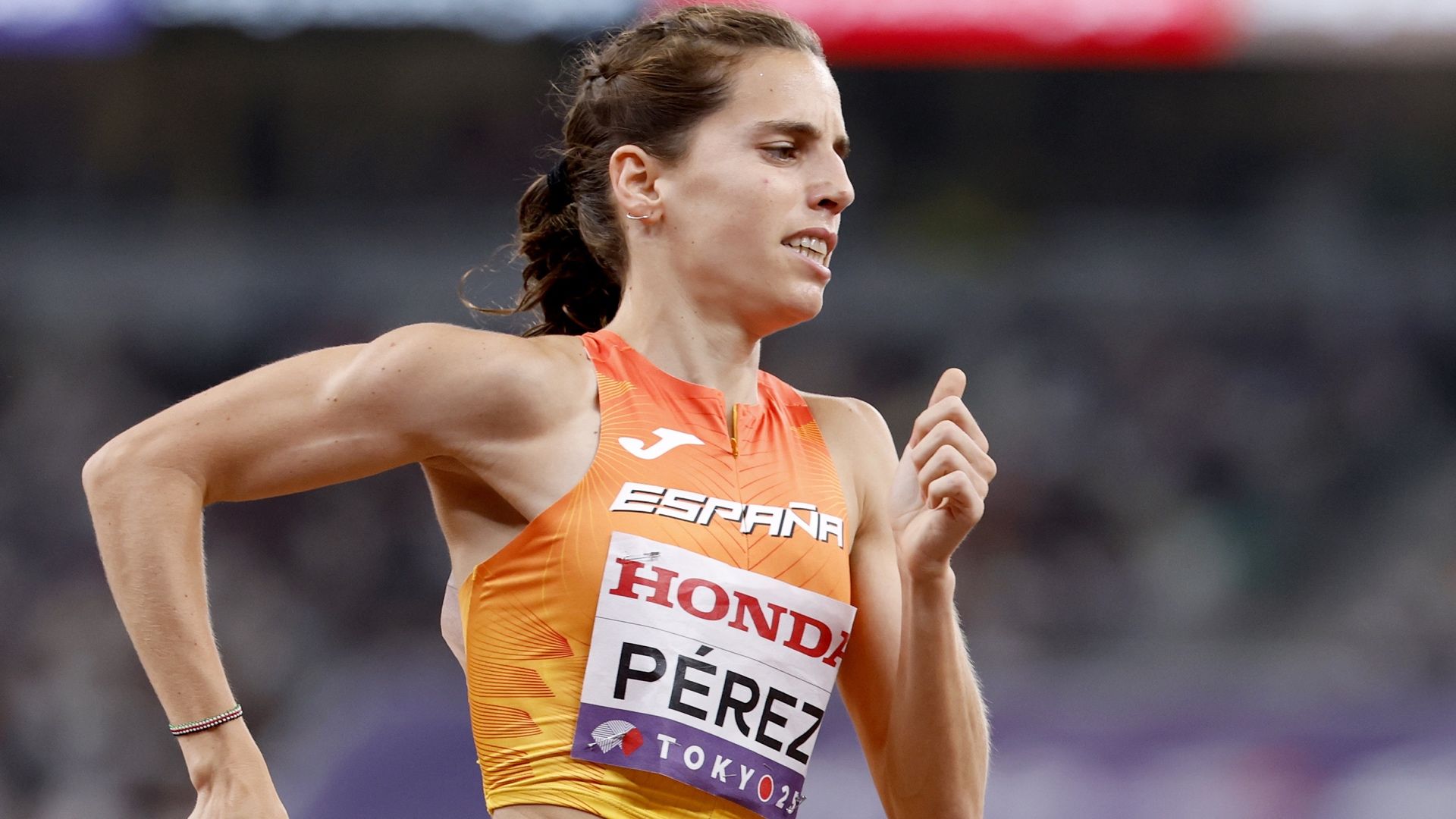 Marta Pérez volverá a correr una final en el Estadio Nacional de Japón. EFE.
