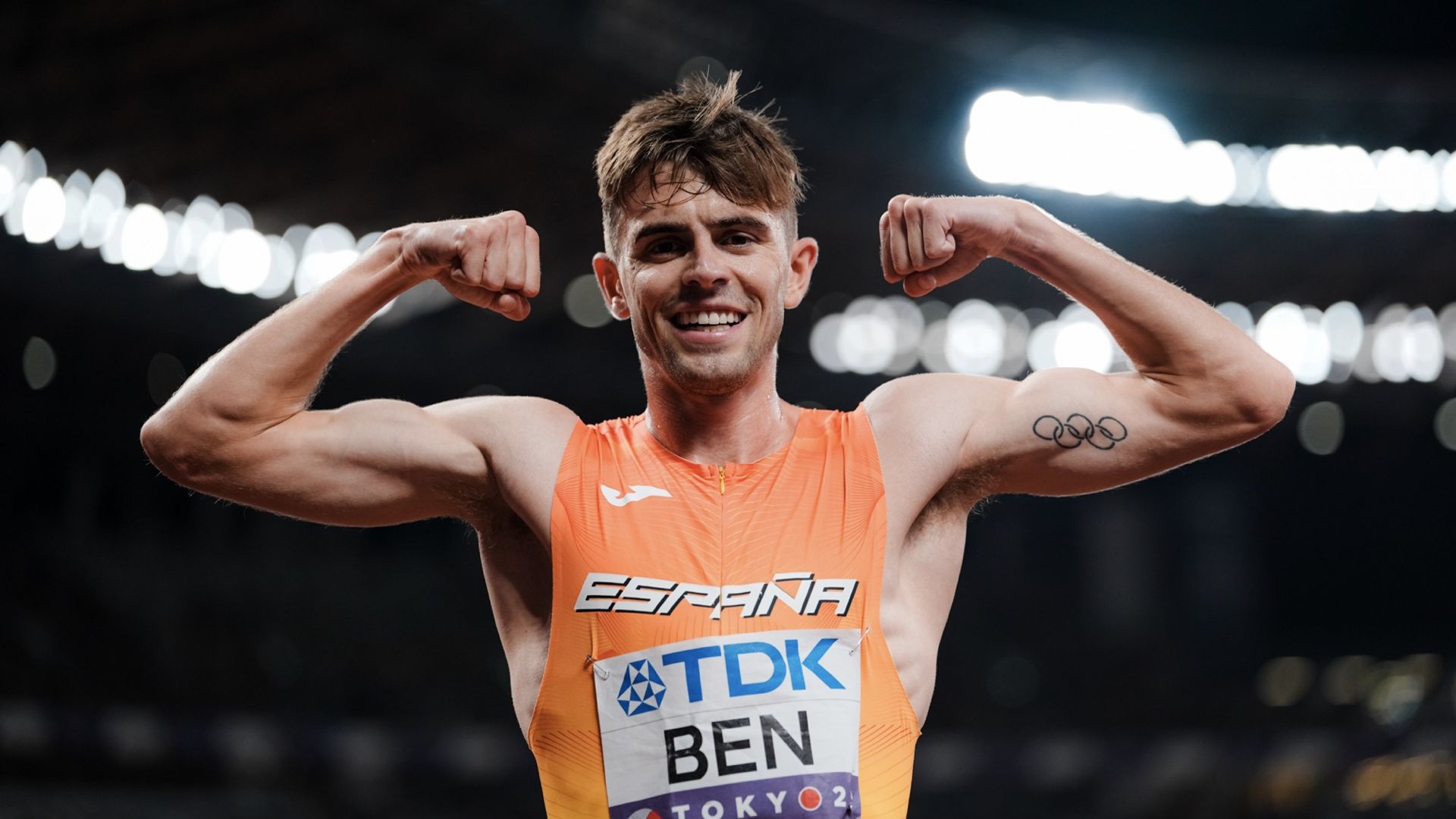 Adrián Ben correrá la final de los 1500 metros en el Campeonato del Mundo de Tokio. SPORTMEDIA.