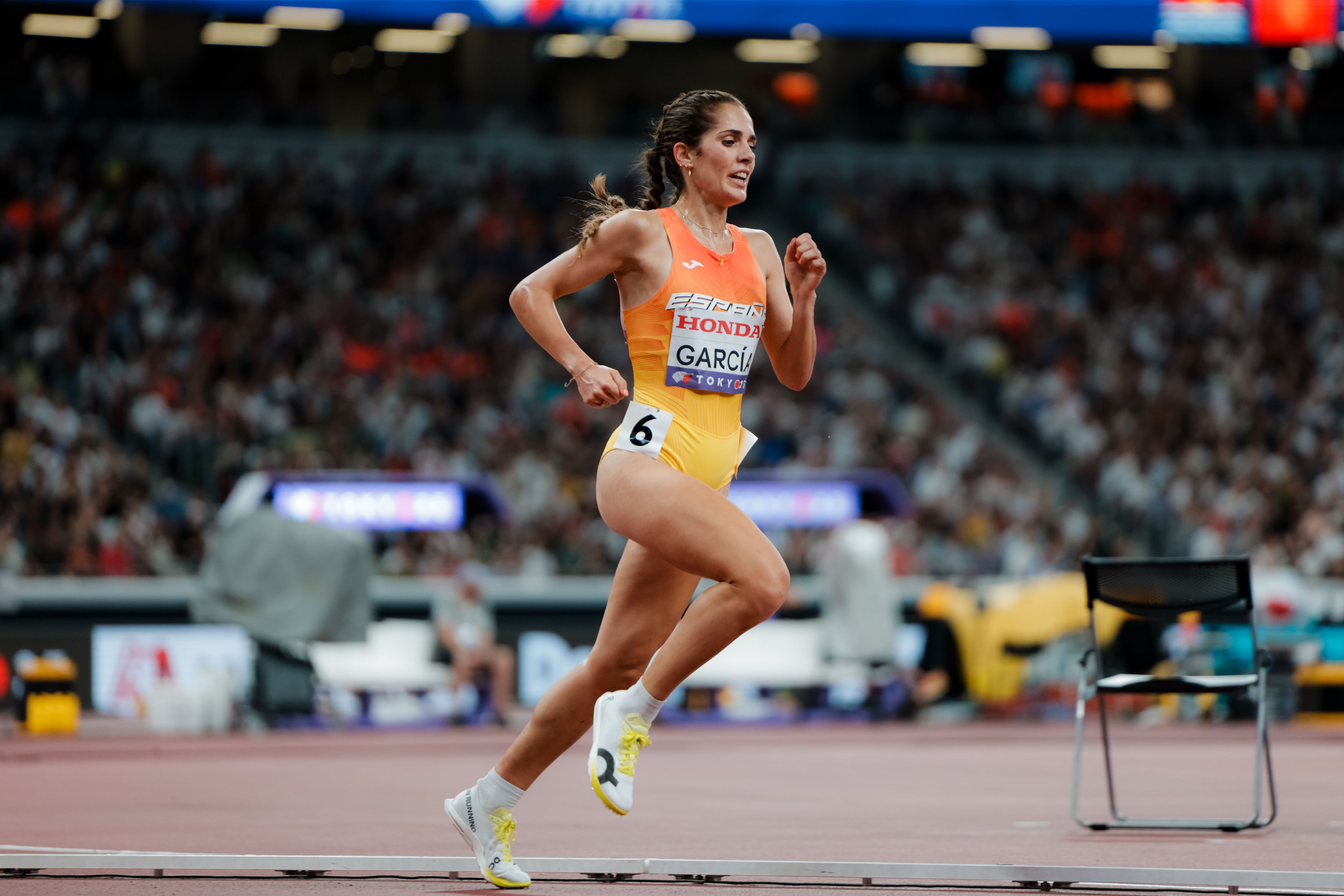 Excelente actuación de Marta García en el Mundial de Tokio 2025 | Foto: RFEA / Sportmedia