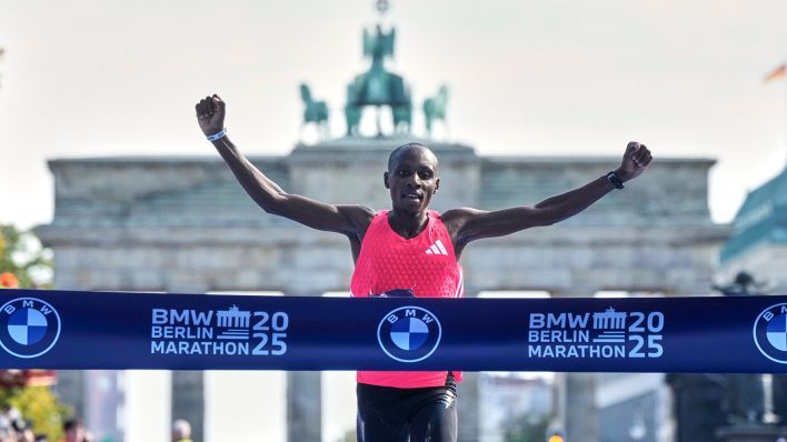 Sabastian Sawe, ganador del Maratón de Berlín 2025