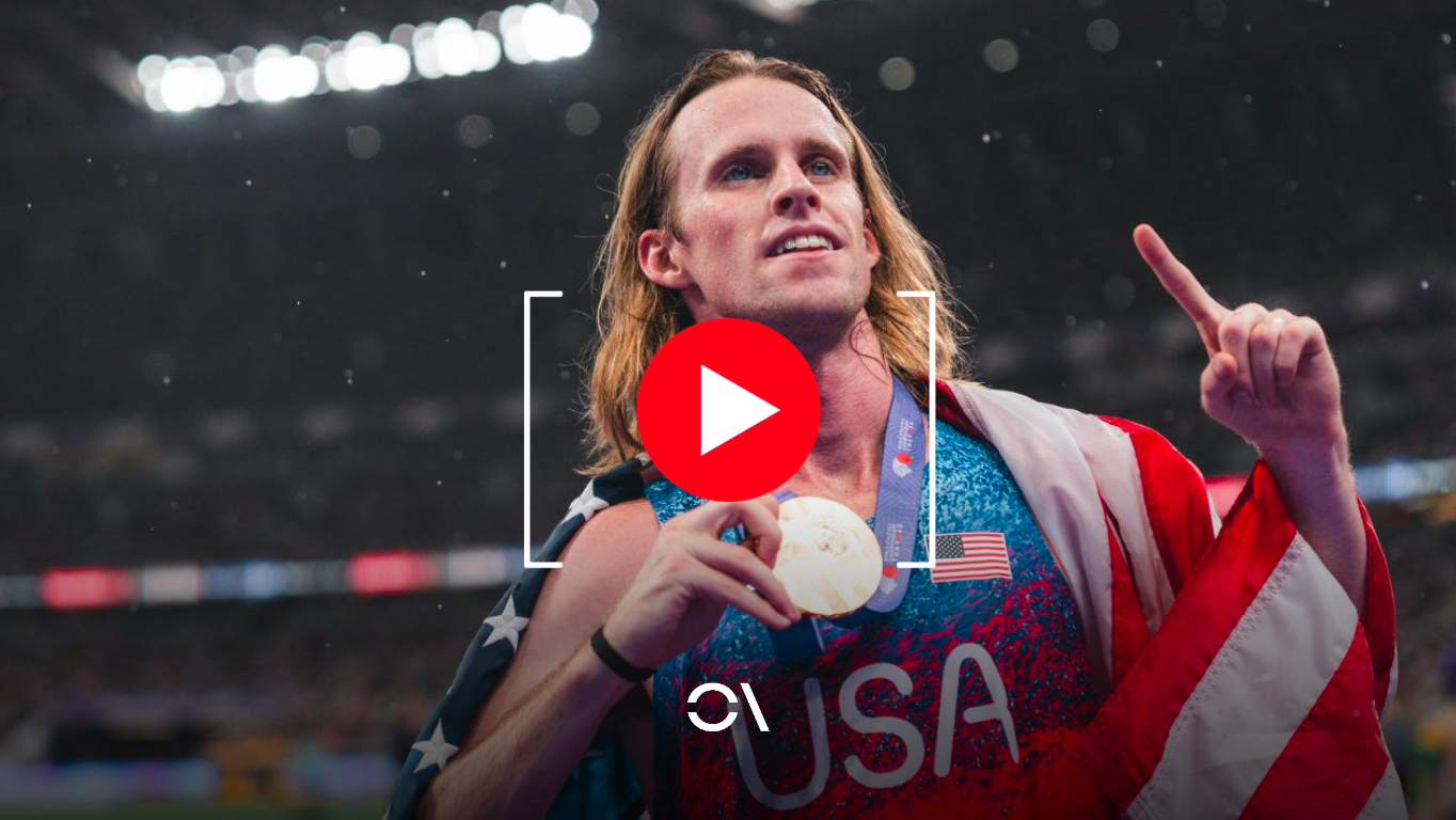 Espectacular final de 5000 metros en el Mundial de Tokio con victoria de Cole Hocker. FOTORUNNERS.