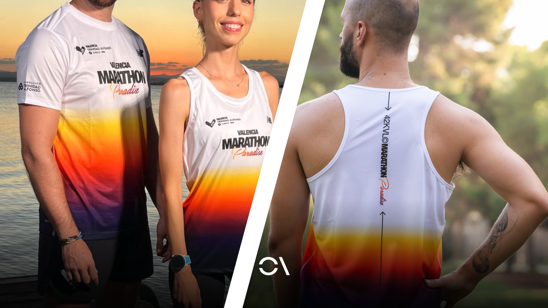 Así es la camiseta de New Balance del Maratón de Valencia 2025.