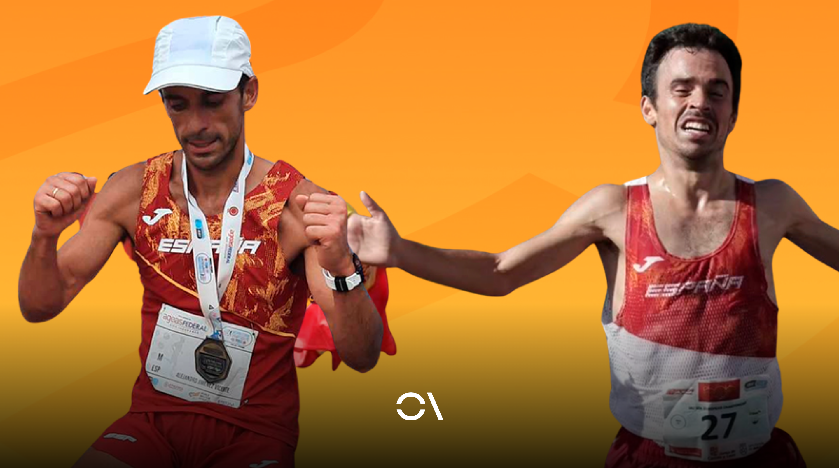 Los tres atletas que representarán a España en el Mundial de 50km