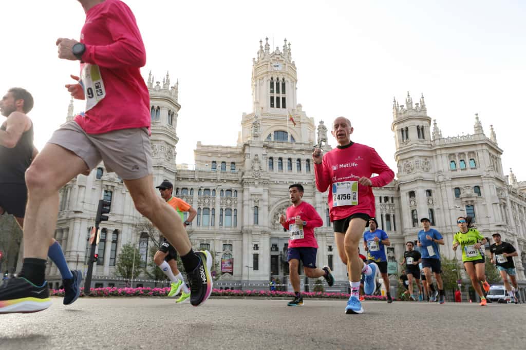 El 15K MetLife Madrid Activa a su paso por el Ayuntamiento de la capital. LATE MI LENTE