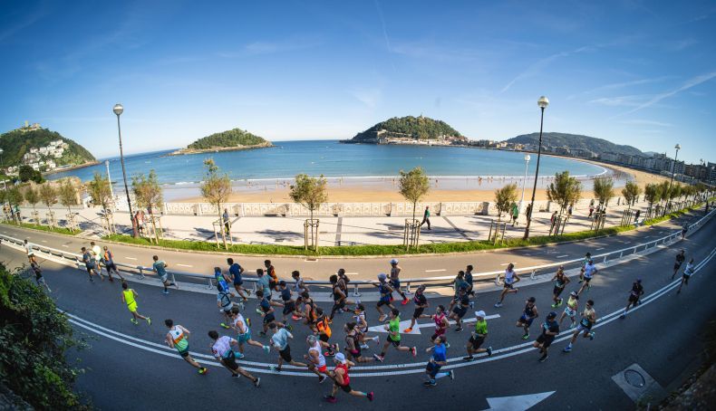 El Medio Maratón de San Sebastián Rural Kutxa es uno de los más bonitos que puedas disputar.