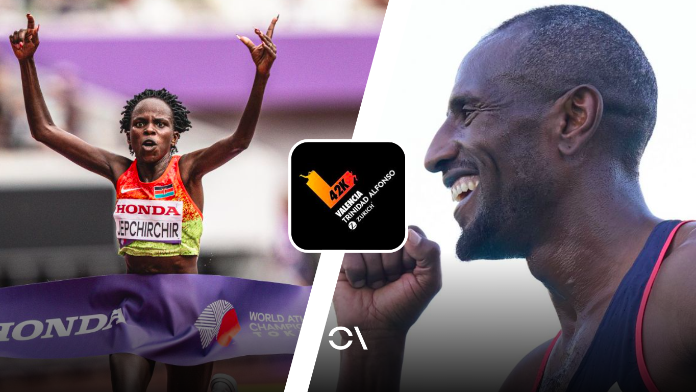 Peres Jepchirchir y Sisay Lemma lideran la élite internacional del Maratón de Valencia 2025.