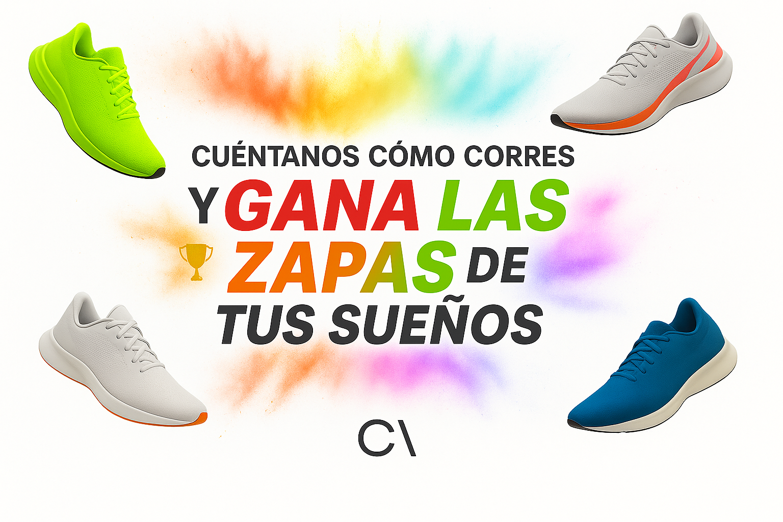 Cuéntanos como corres y gana las zapas de tus sueños