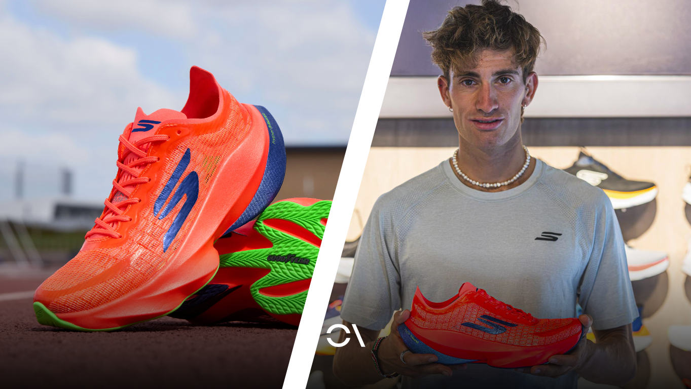 Así son las Skechers 'voladoras' del campeón del mundo de Duatlón Javier Martín.
