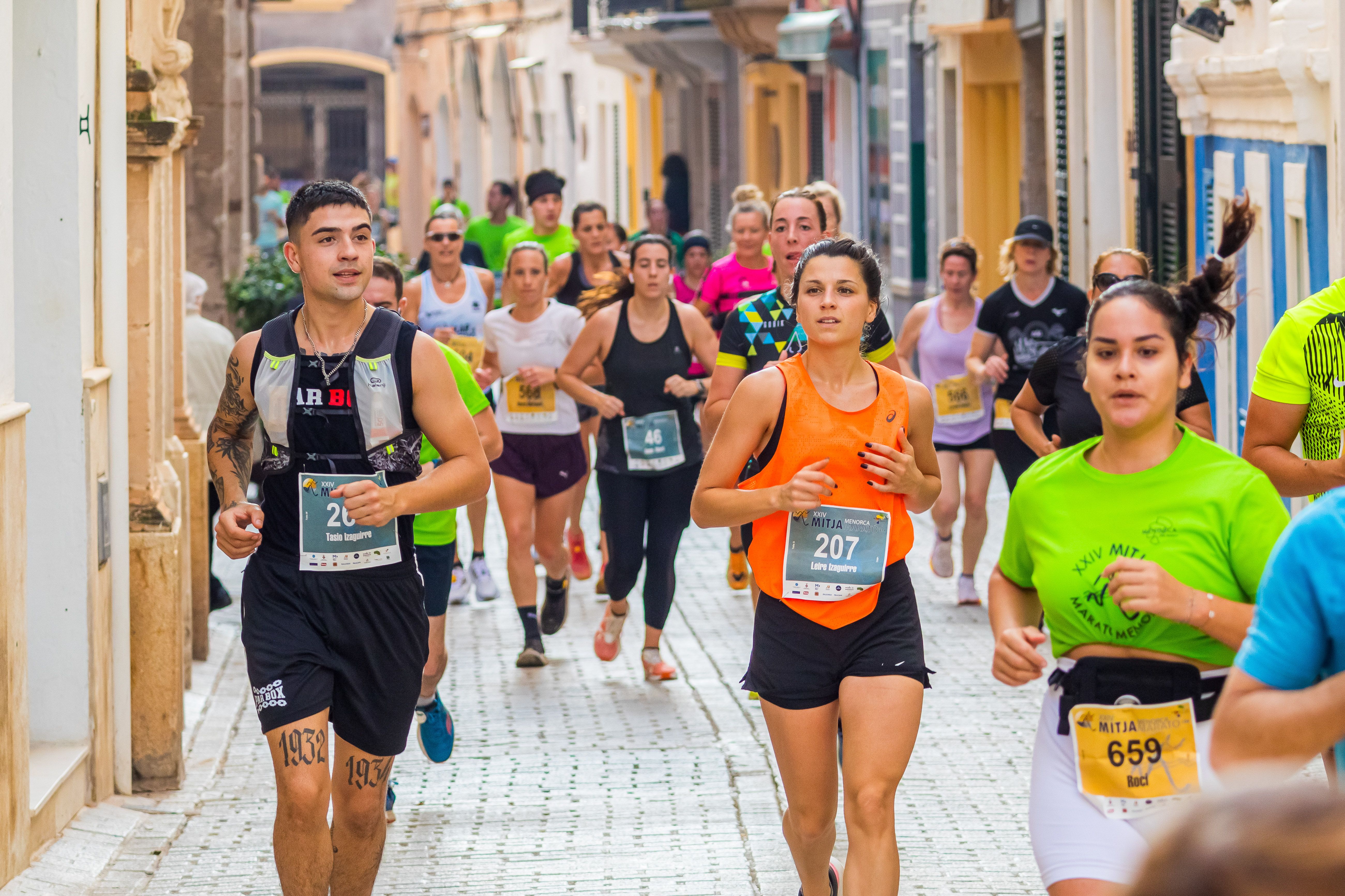 Imagen de la última ediciòn de la Mitja Marato de Menorca