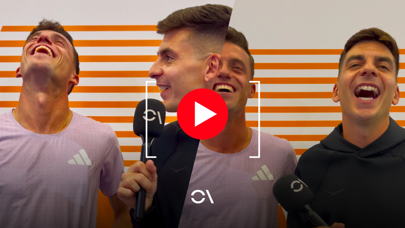 Yago Rojo y Carlos Mayo: compañeros de entrenamiento y rivales el el 21K Valencia
