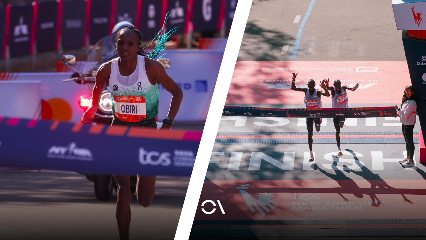 Kenia arrasa en un Maratón de Nueva York con récord femenino y espectacular sprint en hombres