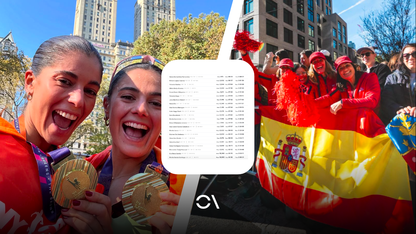Los 654 españoles que completaron el Maratón de Nueva York 2025.