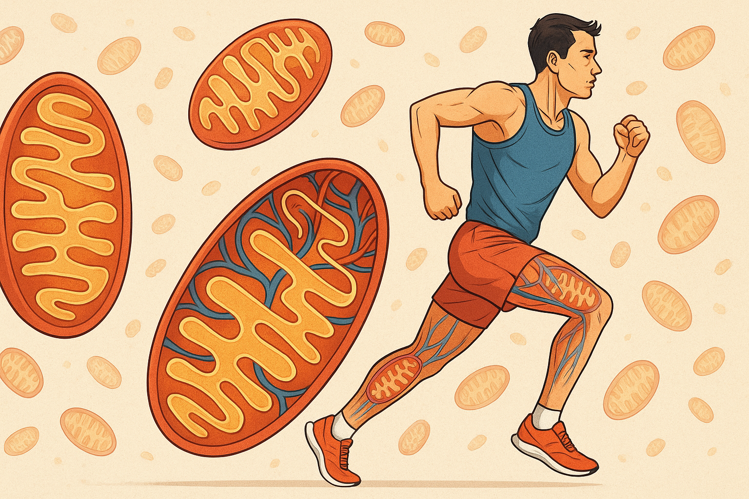 Las mitocondrias son algo más que un término de biología: son el verdadero motor del corredor. Determinan si puedes sostener una maratón, si recuperas tras una serie de 400 metros o si sigues disfrutando de correr con 70 años