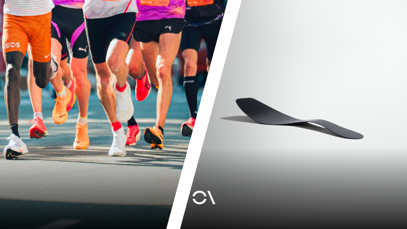 La placa de fibra de carbono es, a día de hoy, un elemento fundamental en muchas zapatillas.