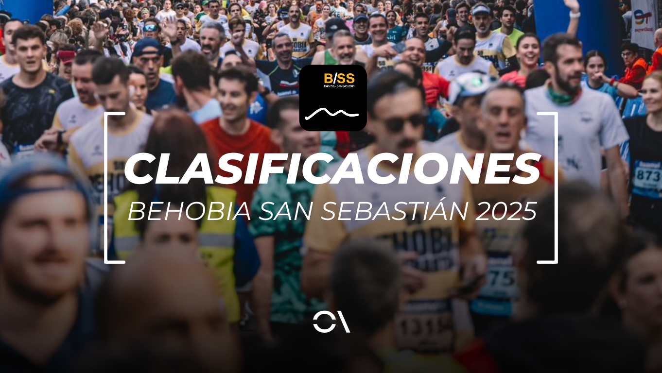Clasificaciones completas de la Behobia San Sebastián 2025.